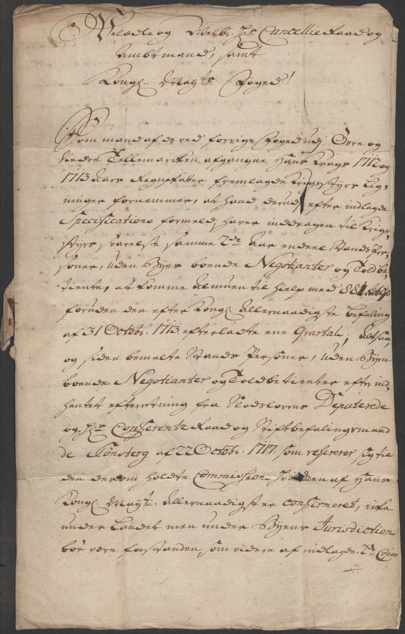 Rentekammeret inntil 1814, Reviderte regnskaper, Fogderegnskap, RA/EA-4092/R36/L2130: Fogderegnskap Øvre og Nedre Telemark og Bamble, 1718, p. 156