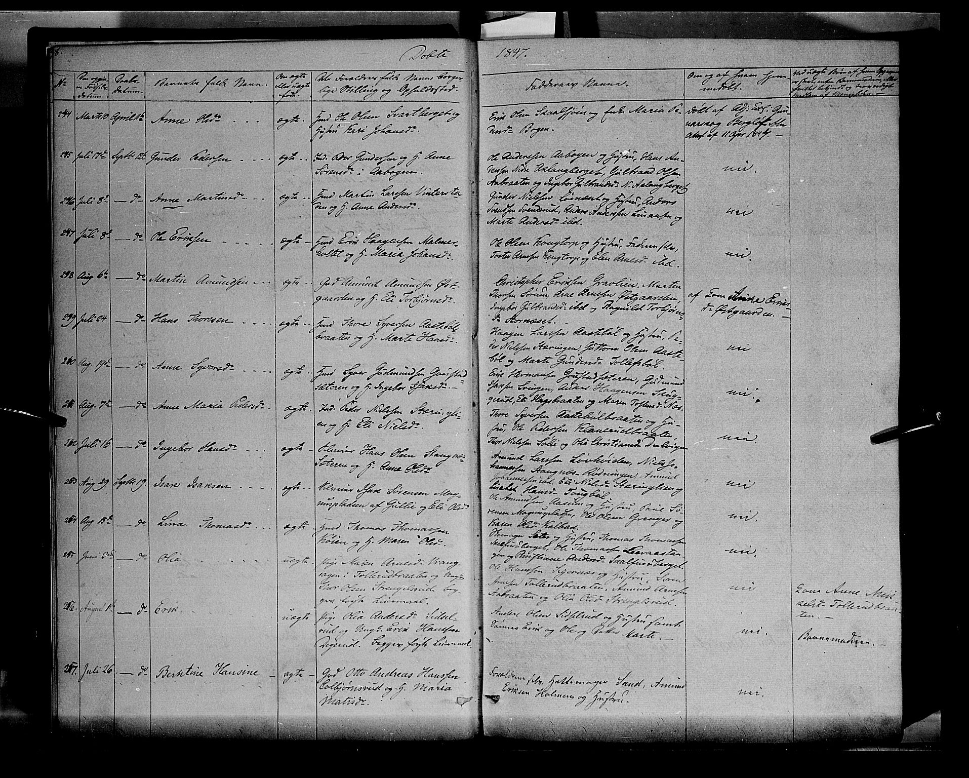 Vinger prestekontor, AV/SAH-PREST-024/H/Ha/Haa/L0009: Parish register (official) no. 9, 1847-1855, p. 8