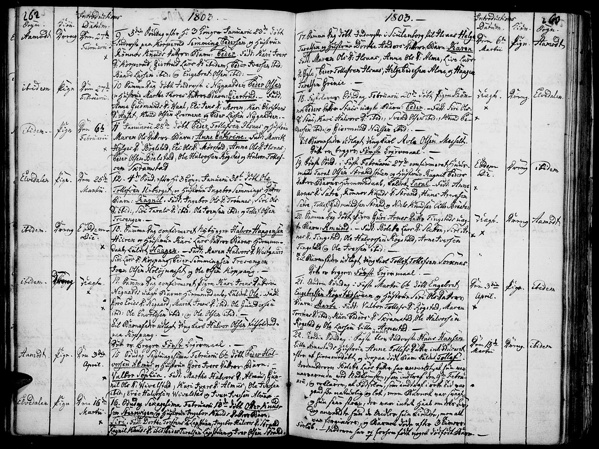 Åmot prestekontor, Hedmark, AV/SAH-PREST-056/H/Ha/Haa/L0003: Parish register (official) no. 3, 1780-1810, p. 262-263