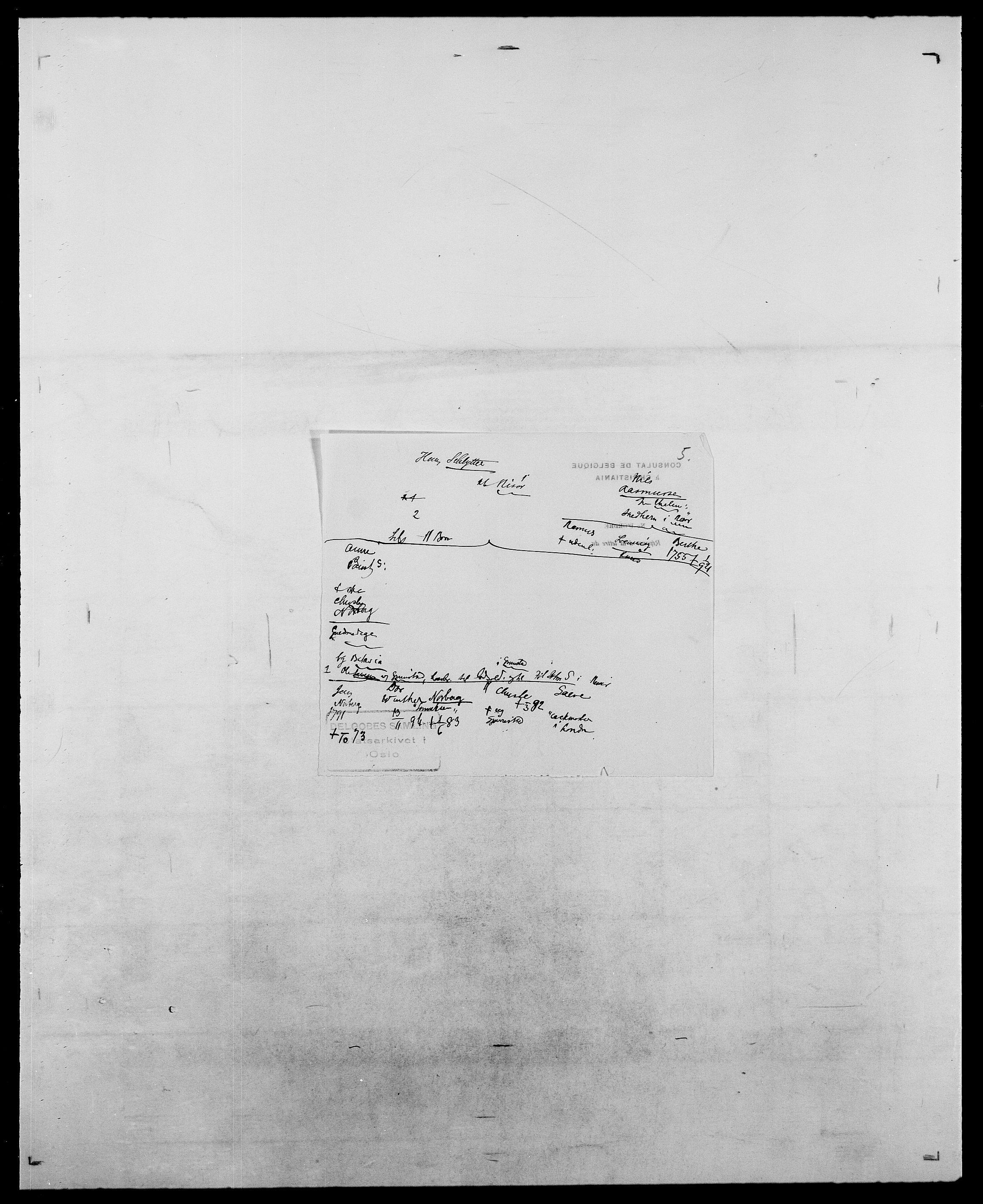 Delgobe, Charles Antoine - samling, AV/SAO-PAO-0038/D/Da/L0034: Saabye - Schmincke, p. 839