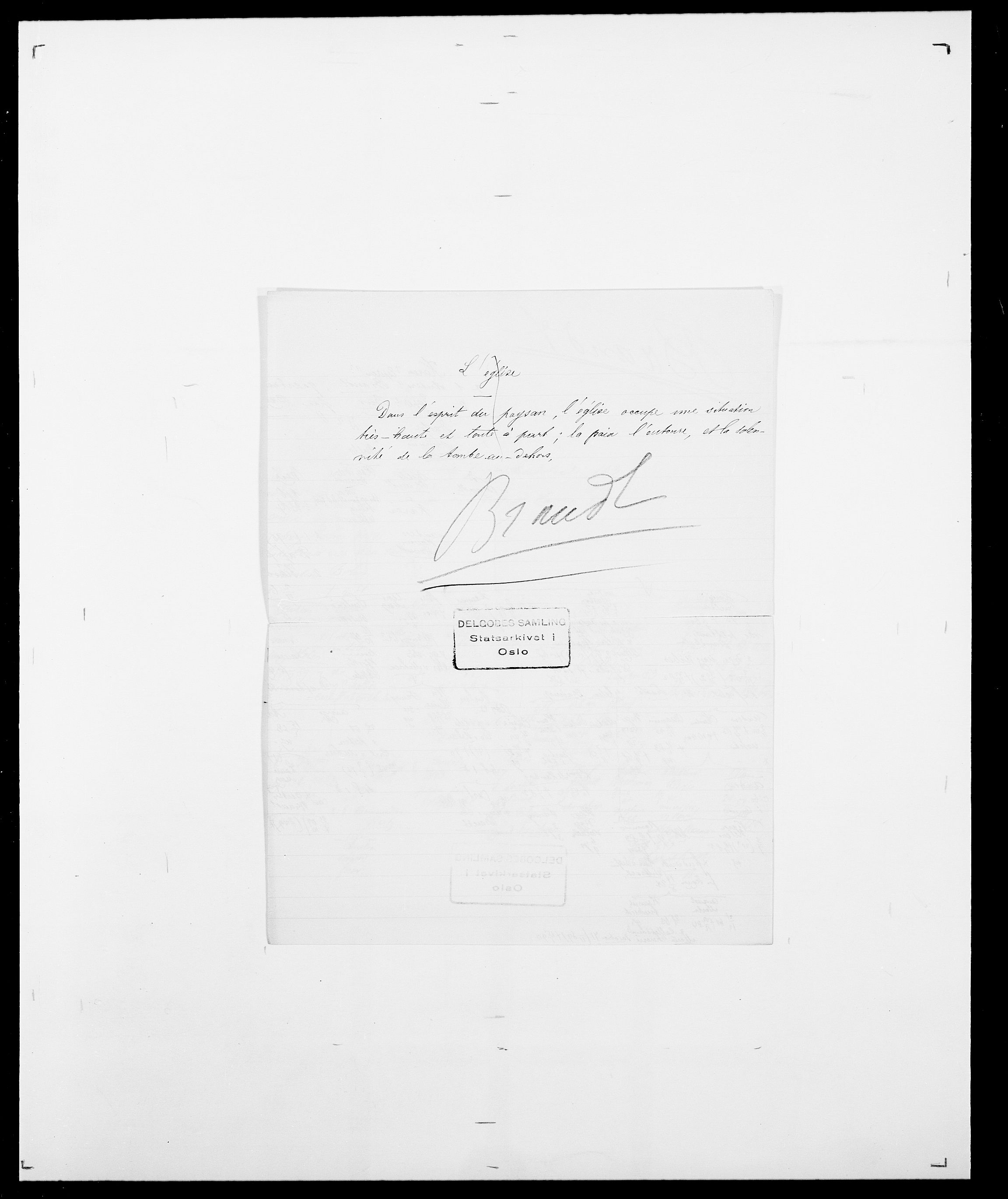 Delgobe, Charles Antoine - samling, AV/SAO-PAO-0038/D/Da/L0006: Brambani - Brønø, p. 28