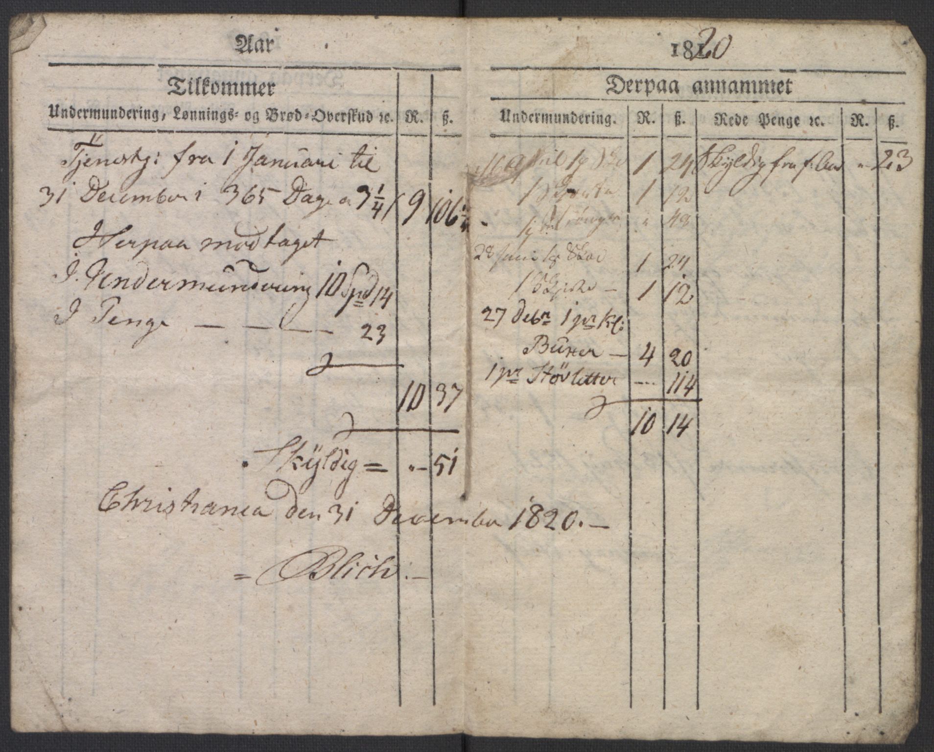 Forsvaret, Generalauditøren, AV/RA-RAFA-1772/F/Fj/Fjb/L0005: Skifter 1818 - 1823, 1818-1823, p. 57