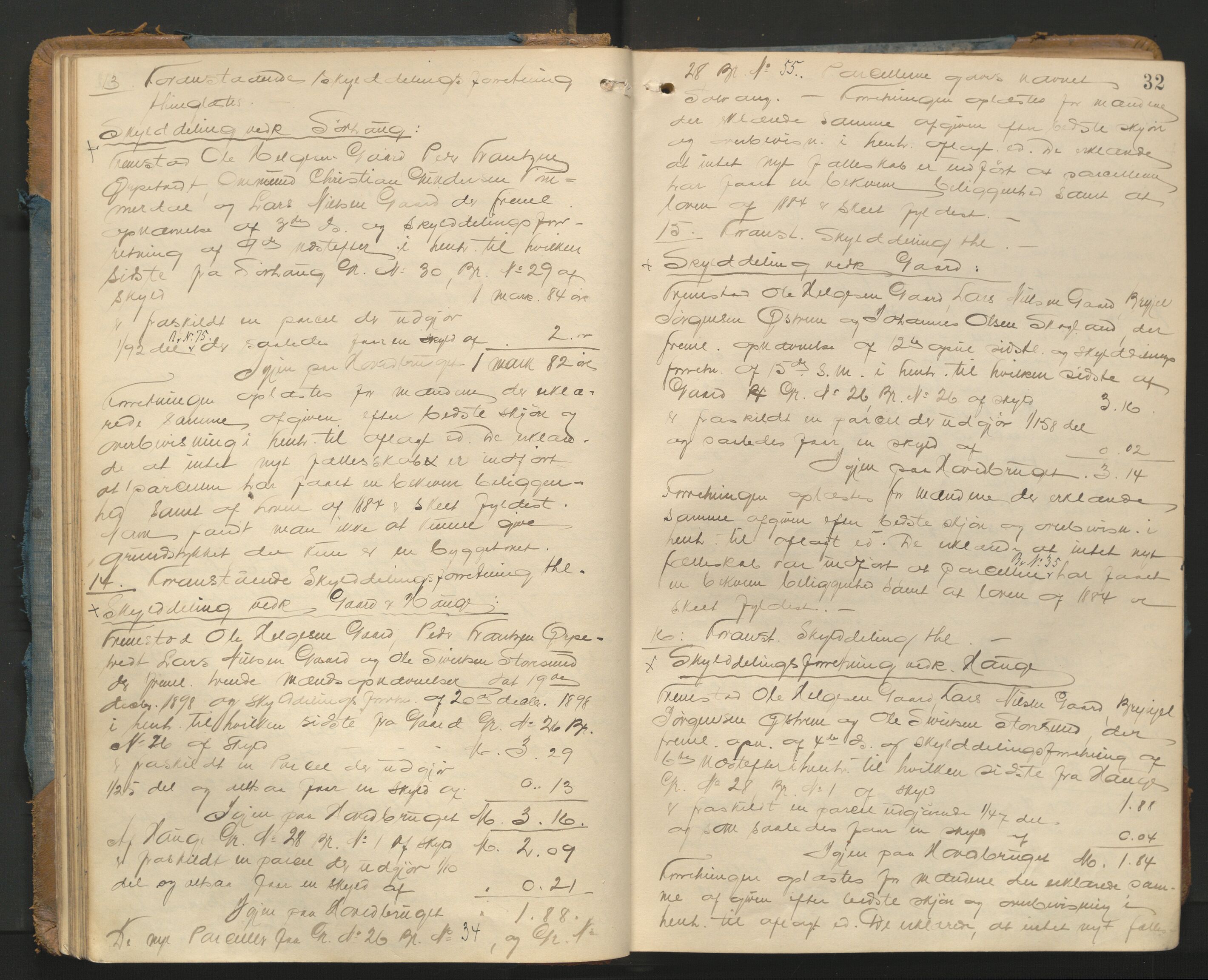 Karmsund sorenskriveri, AV/SAST-A-100311/01/I/IA/IAB/L0011: TINGBOK, 1898-1903, p. 31b-32a