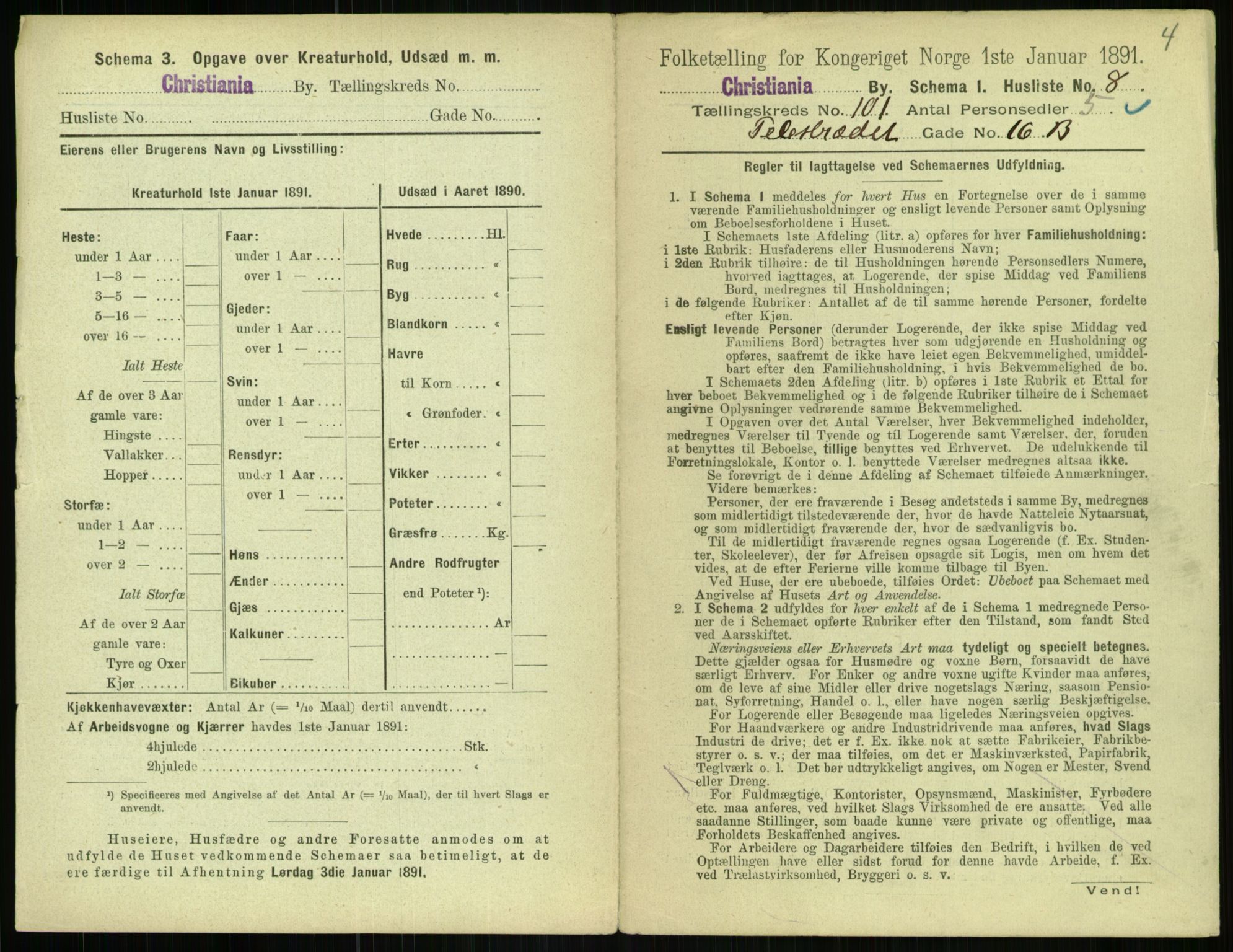 RA, 1891 census for 0301 Kristiania, 1891, p. 49975