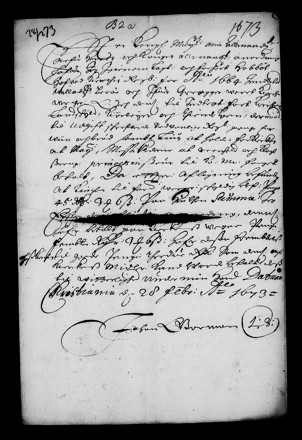 Stattholderembetet 1572-1771, RA/EA-2870/Af/L0002: Avskrifter av vedlegg til originale supplikker, nummerert i samsvar med supplikkbøkene, 1687-1689, p. 140