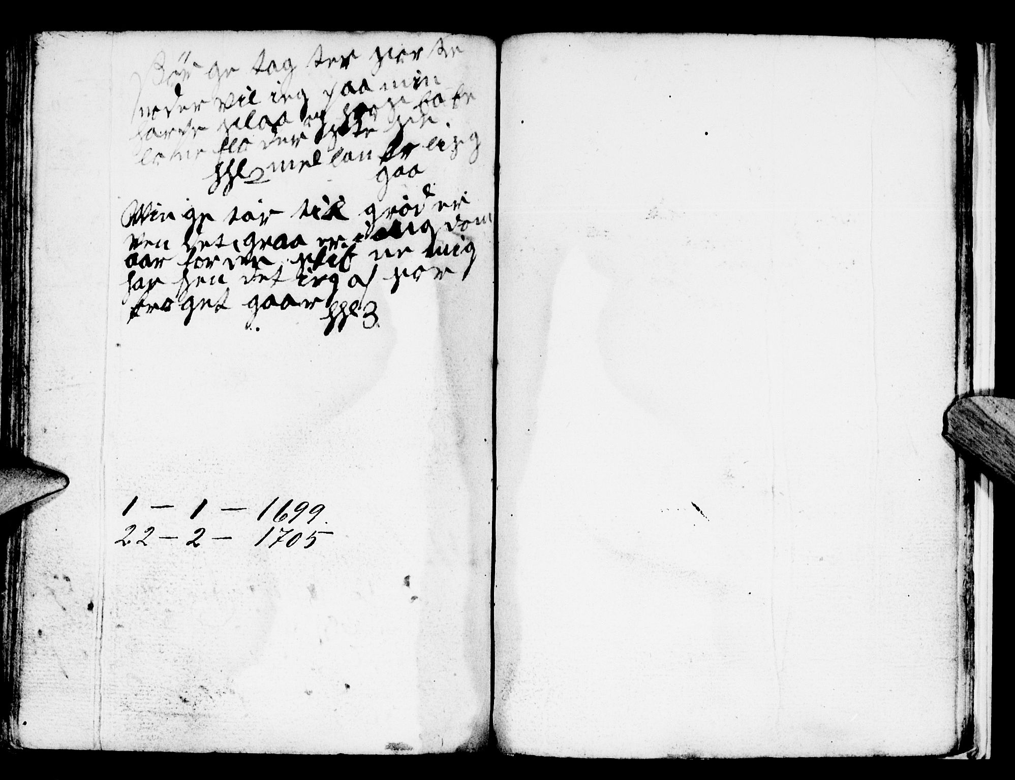 Gulen sokneprestembete, AV/SAB-A-80201/H/Haa/Haaa/L0002: Parish register (official) no. A 2, 1699-1705