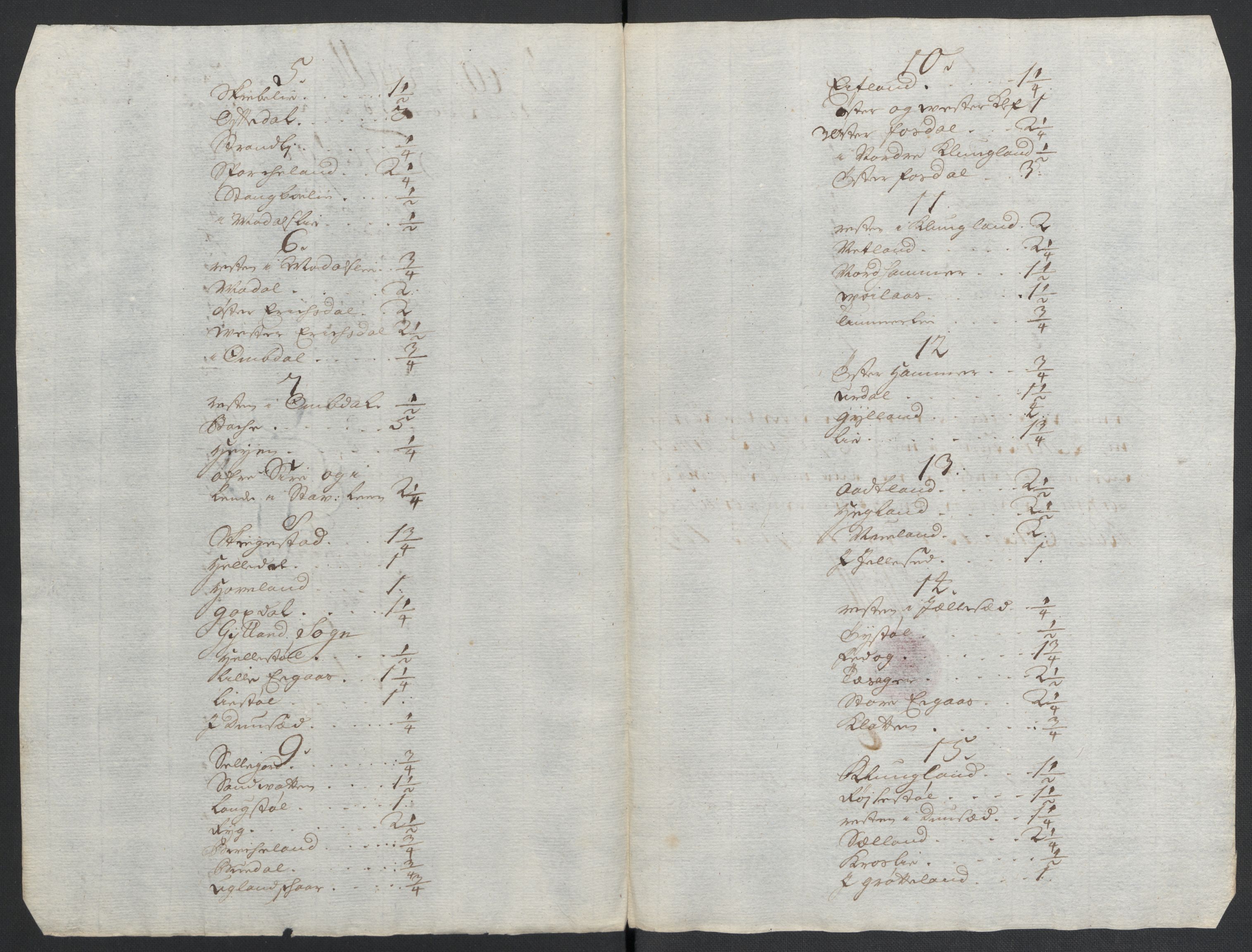 Rentekammeret inntil 1814, Reviderte regnskaper, Fogderegnskap, RA/EA-4092/R43/L2552: Fogderegnskap Lista og Mandal, 1705-1709, p. 68