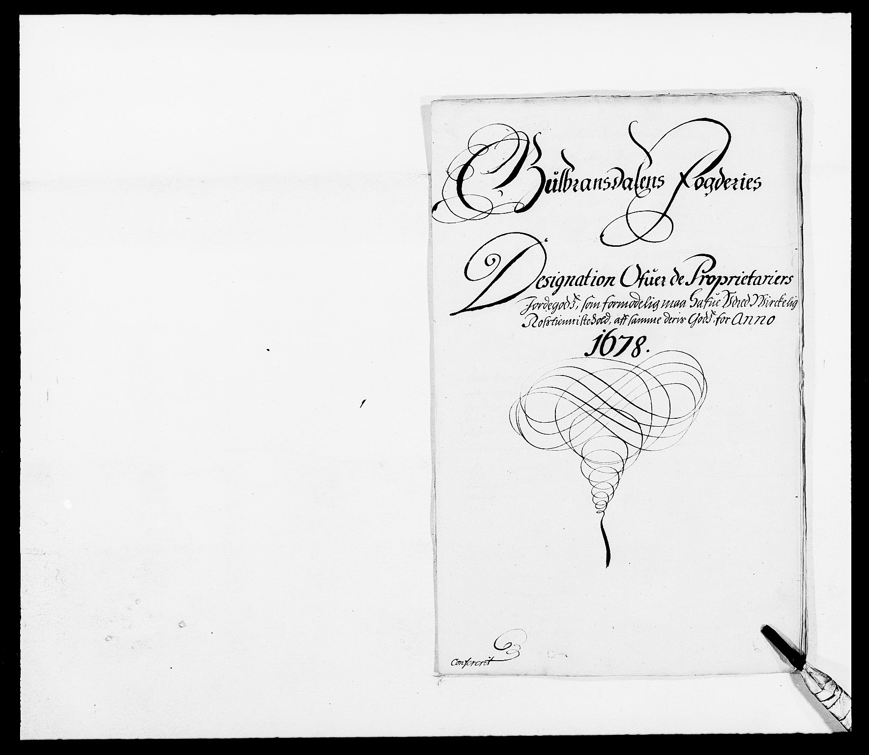 Rentekammeret inntil 1814, Reviderte regnskaper, Fogderegnskap, AV/RA-EA-4092/R17/L1153: Fogderegnskap Gudbrandsdal, 1678-1679, p. 2