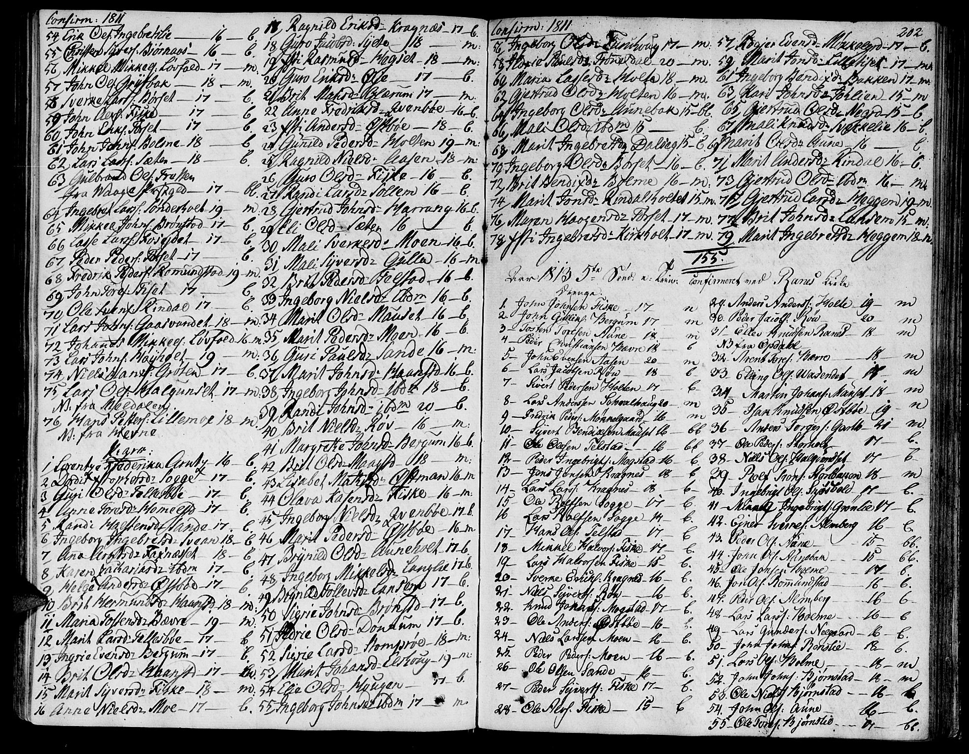 Ministerialprotokoller, klokkerbøker og fødselsregistre - Møre og Romsdal, AV/SAT-A-1454/595/L1040: Parish register (official) no. 595A02, 1797-1819, p. 202