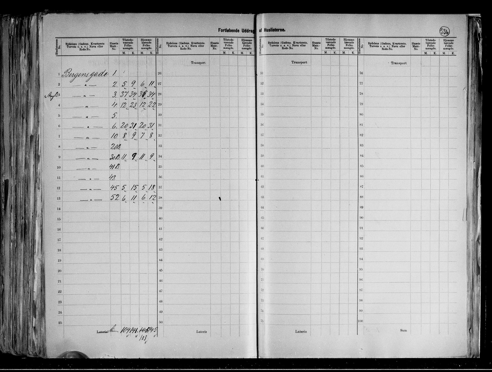 RA, 1891 census for 0301 Kristiania, 1891, p. 151048