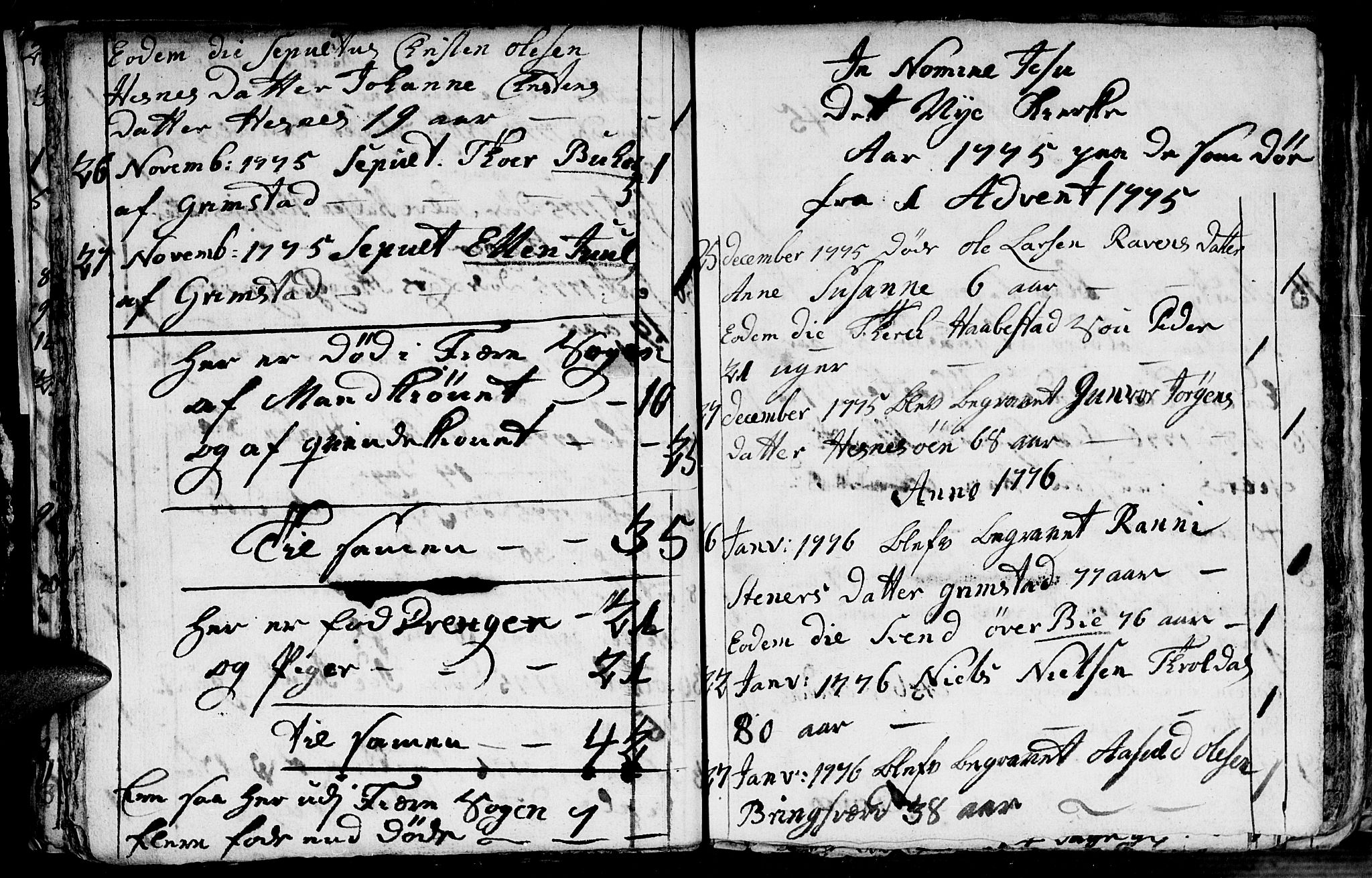 Fjære sokneprestkontor, SAK/1111-0011/F/Fb/L0004: Parish register (copy) no. B 4, 1766-1785, p. 19