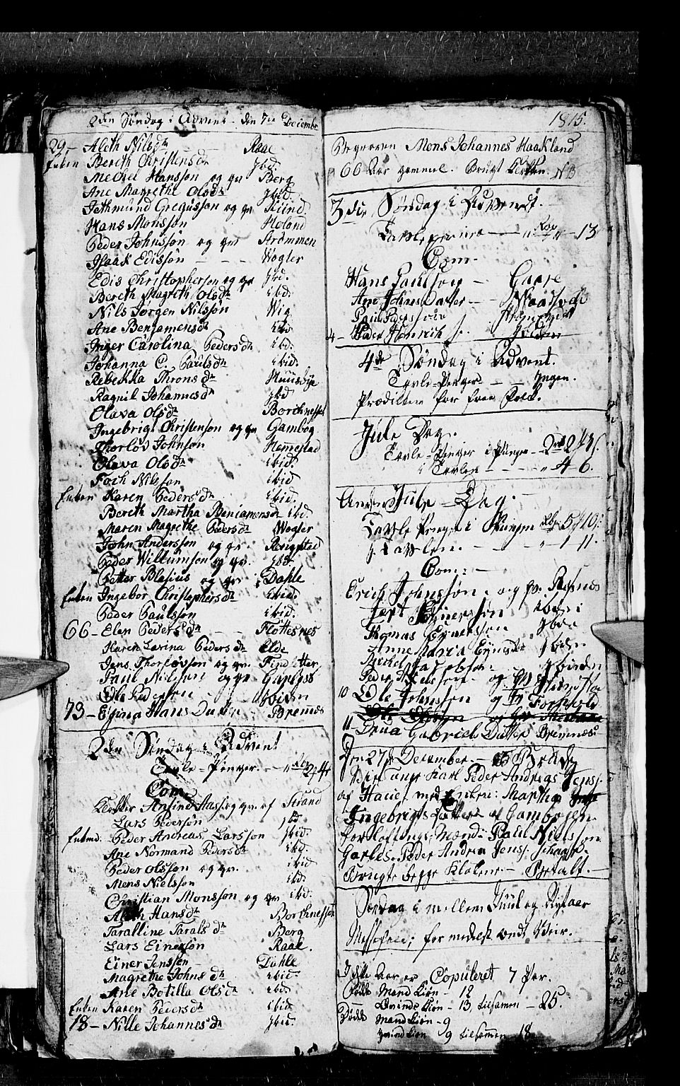 Kvæfjord sokneprestkontor, AV/SATØ-S-1323/G/Ga/Gab/L0001klokker: Parish register (copy) no. 1, 1806-1824