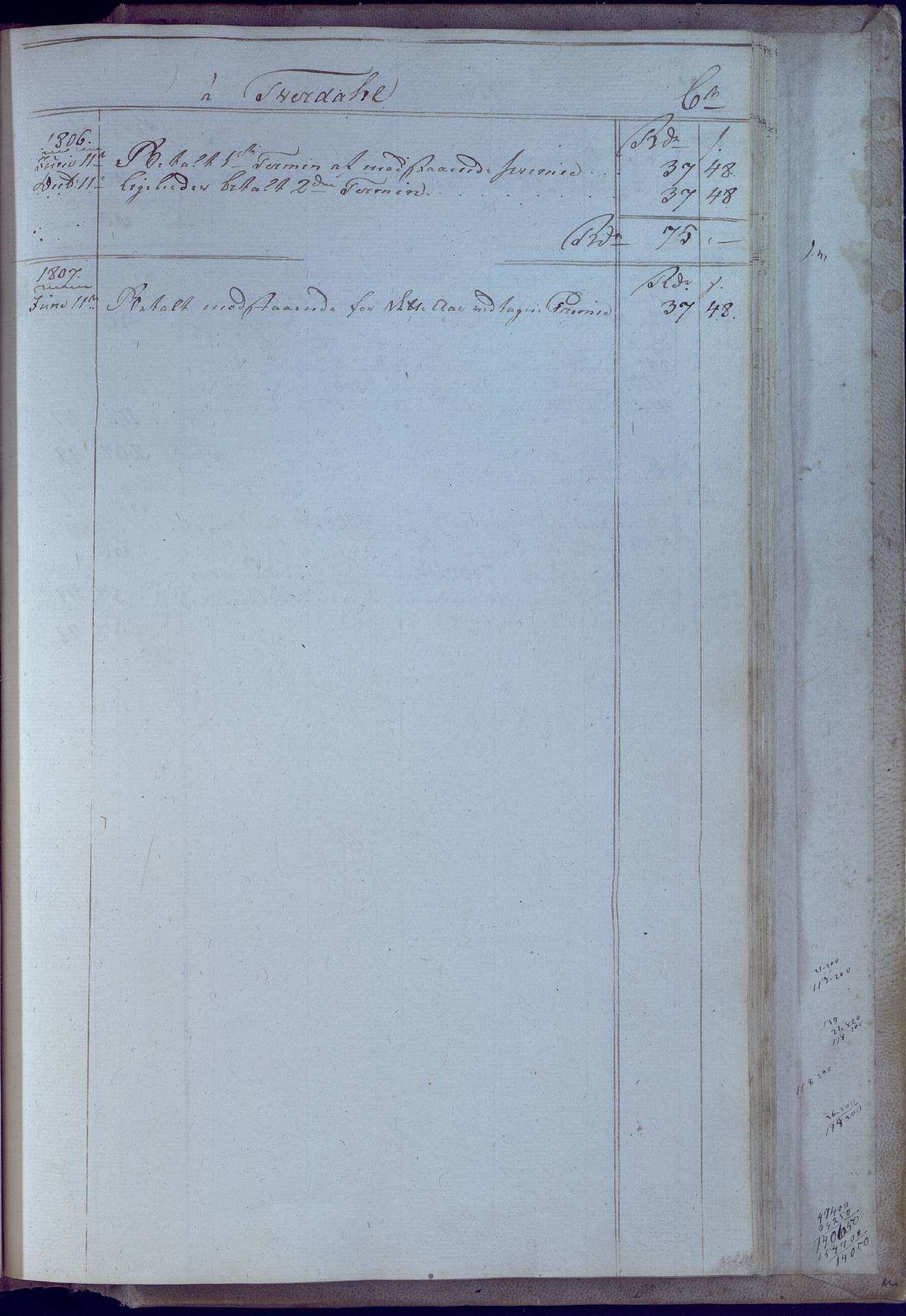 Oxefjordens indbyrdes Assuranceselskab, AAKS/PA-1060a/A/A01/L0001: Forhandlingsprotokoll med regnskap, 1806-1819, p. 23