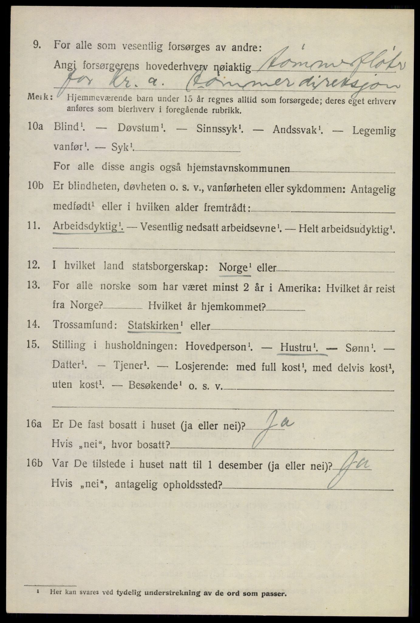 SAO, 1920 census for Sørum, 1920, p. 3786