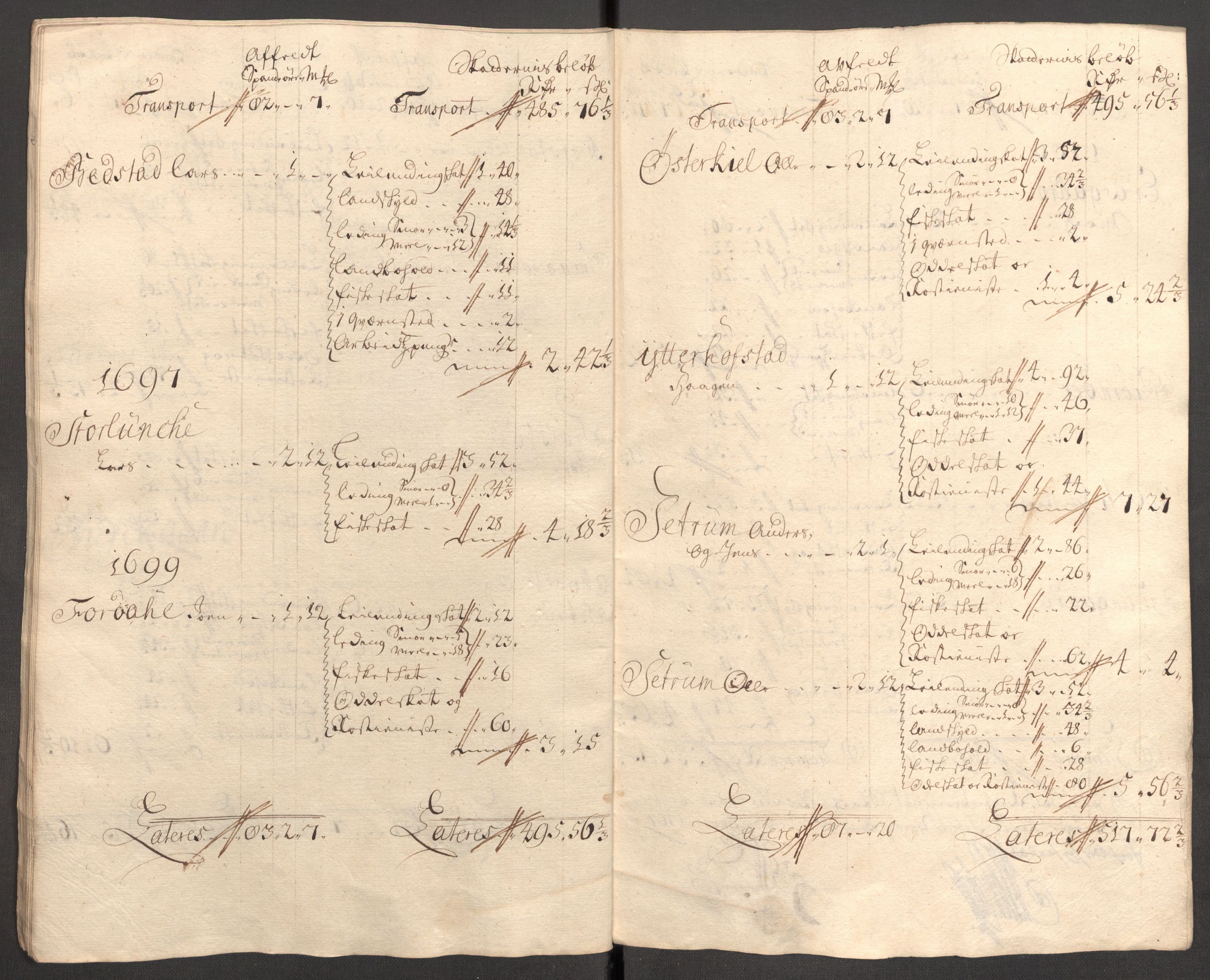 Rentekammeret inntil 1814, Reviderte regnskaper, Fogderegnskap, RA/EA-4092/R62/L4197: Fogderegnskap Stjørdal og Verdal, 1707, p. 286
