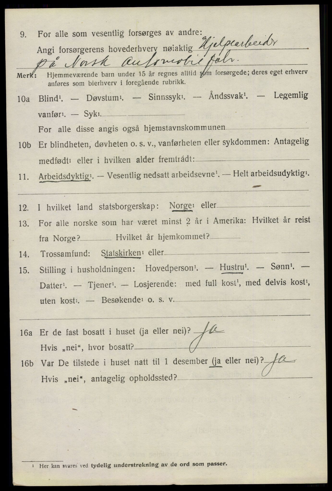 SAO, 1920 census for Moss land district, 1920, p. 6668