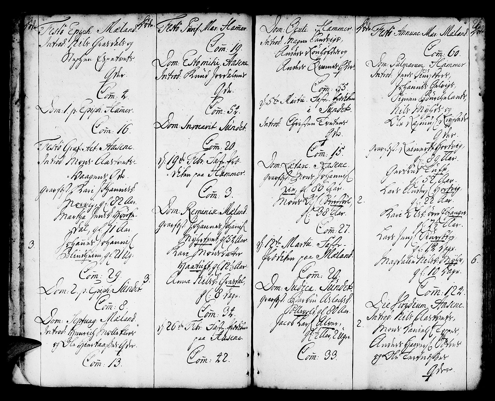 Hamre sokneprestembete, SAB/A-75501/H/Ha/Haa/Haaa/L0007: Parish register (official) no. A 7, 1762-1777, p. 21