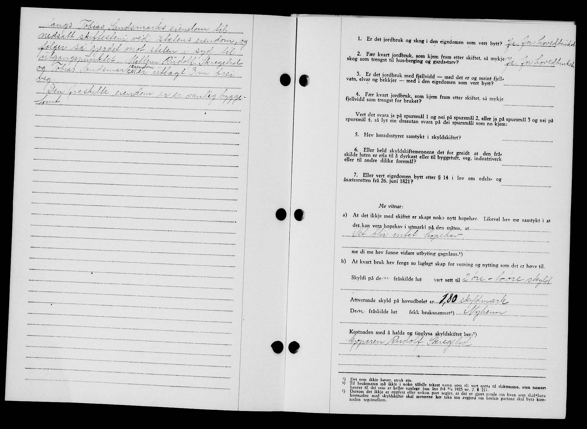 Flekkefjord sorenskriveri, SAK/1221-0001/G/Gb/Gba/L0063: Mortgage book no. A-11, 1947-1948, Diary no: : 14/1948