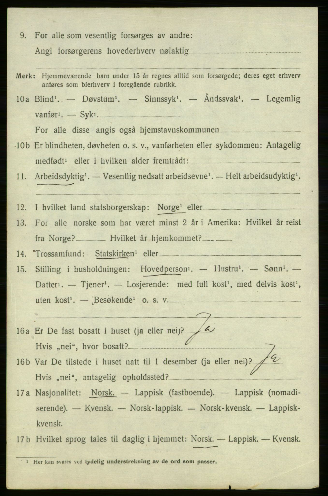 SATØ, 1920 census for Måsøy, 1920, p. 855