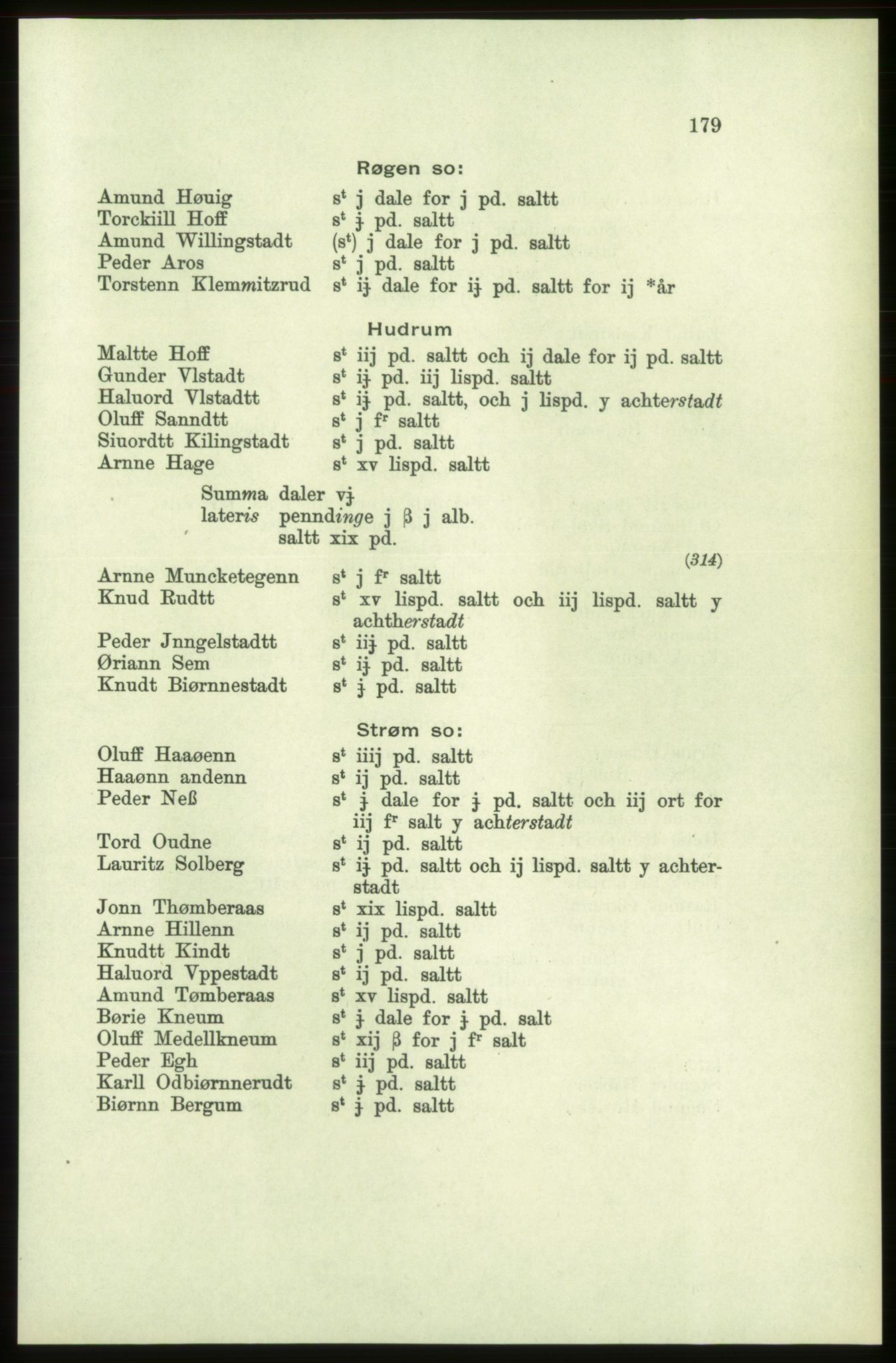 Publikasjoner utgitt av Arkivverket, PUBL/PUBL-001/C/0002: Bind 2: Rekneskap for Akershus len 1560-1561, 1560-1561, p. 179