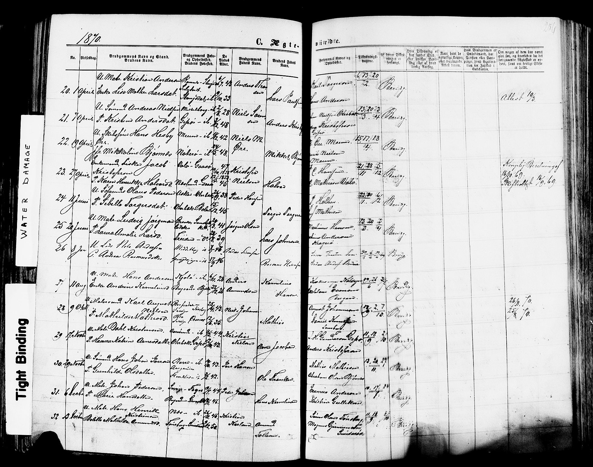 Nøtterøy kirkebøker, AV/SAKO-A-354/F/Fa/L0007: Parish register (official) no. I 7, 1865-1877, p. 286