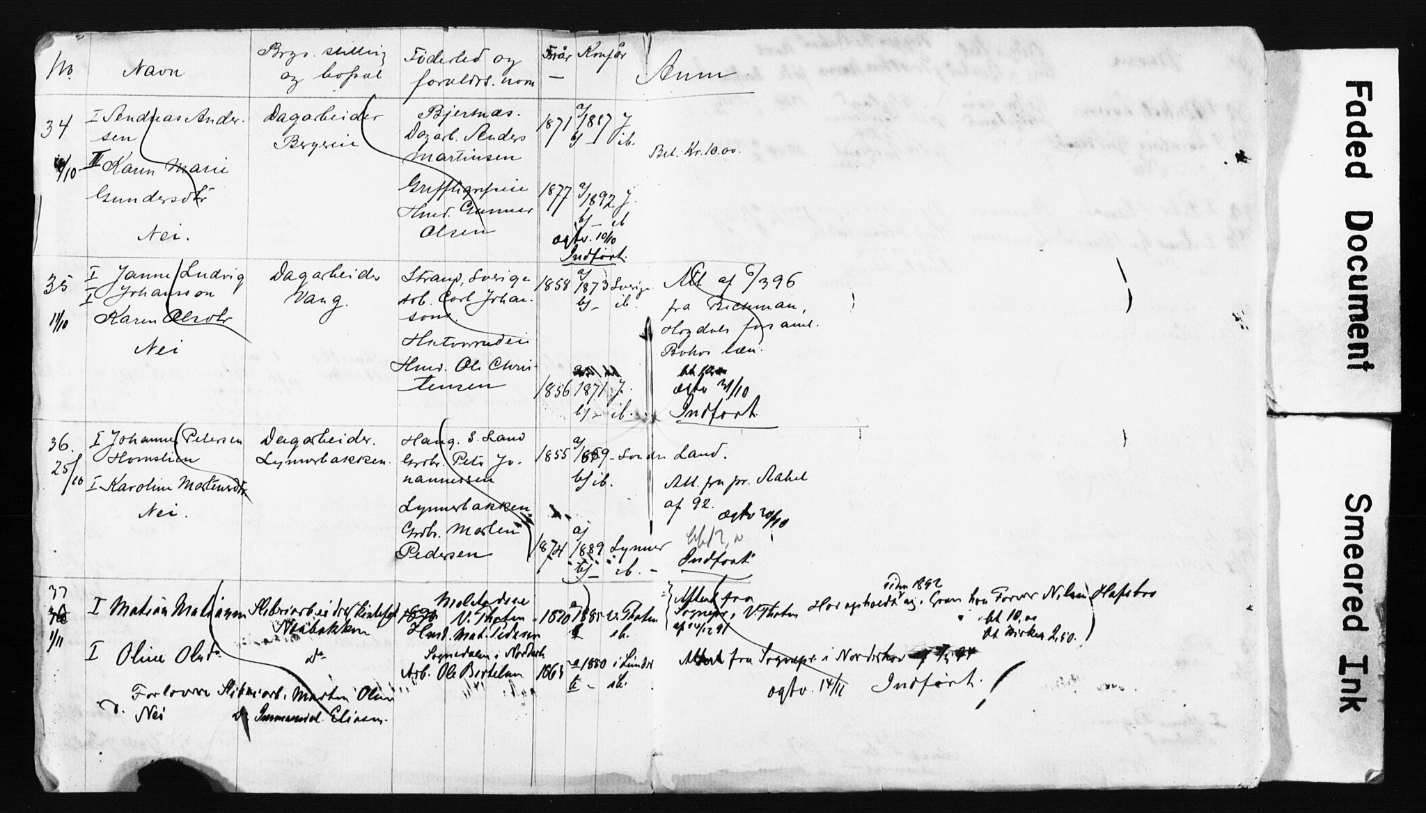 Jevnaker prestekontor, SAH/PREST-116/I/Ie: Banns register no. 2, 1867-1897