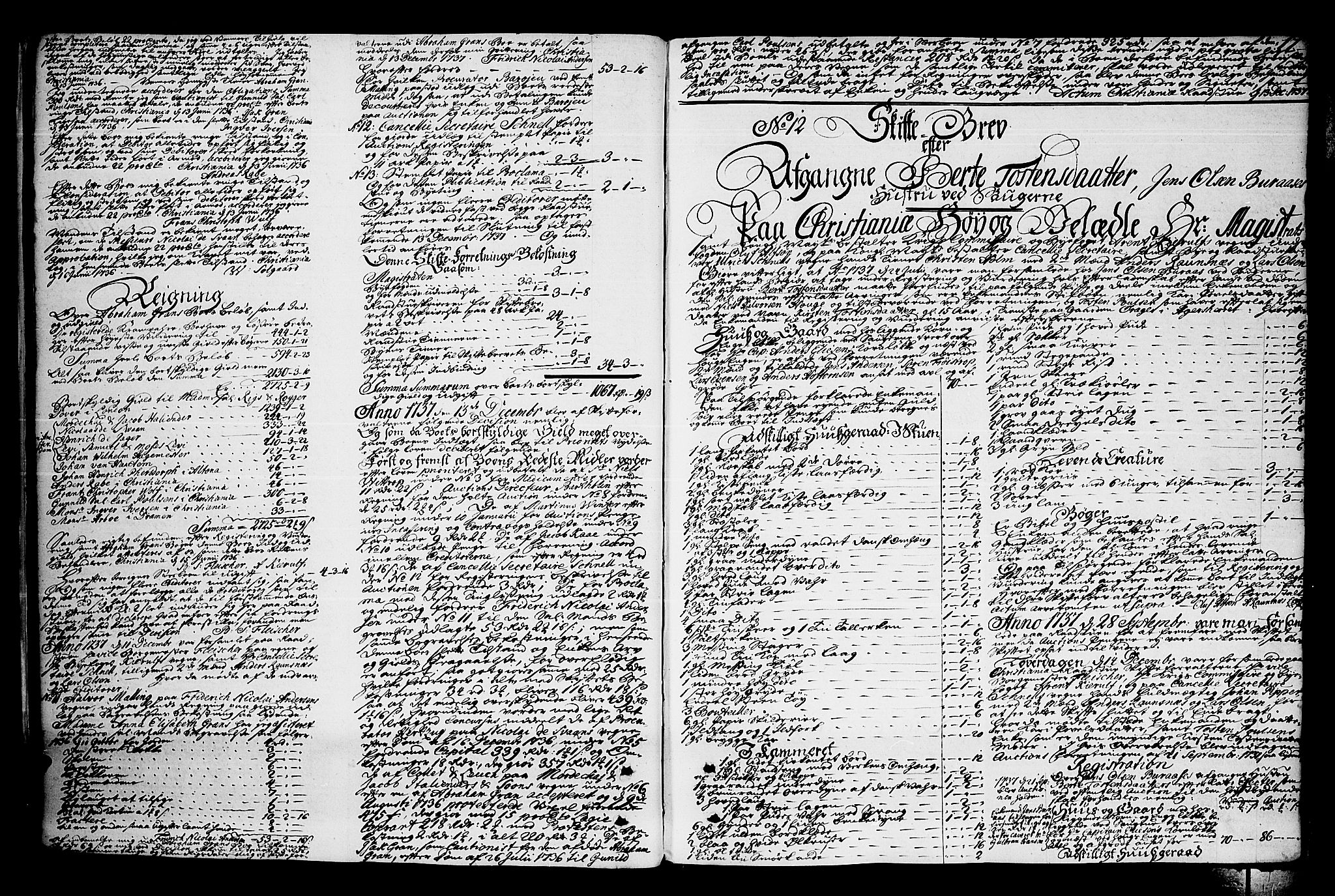 Oslo skifterett, AV/SAO-A-10383/H/Ha/L0008b: Skifteprotokoll, 1737-1741, p. 16b-17a