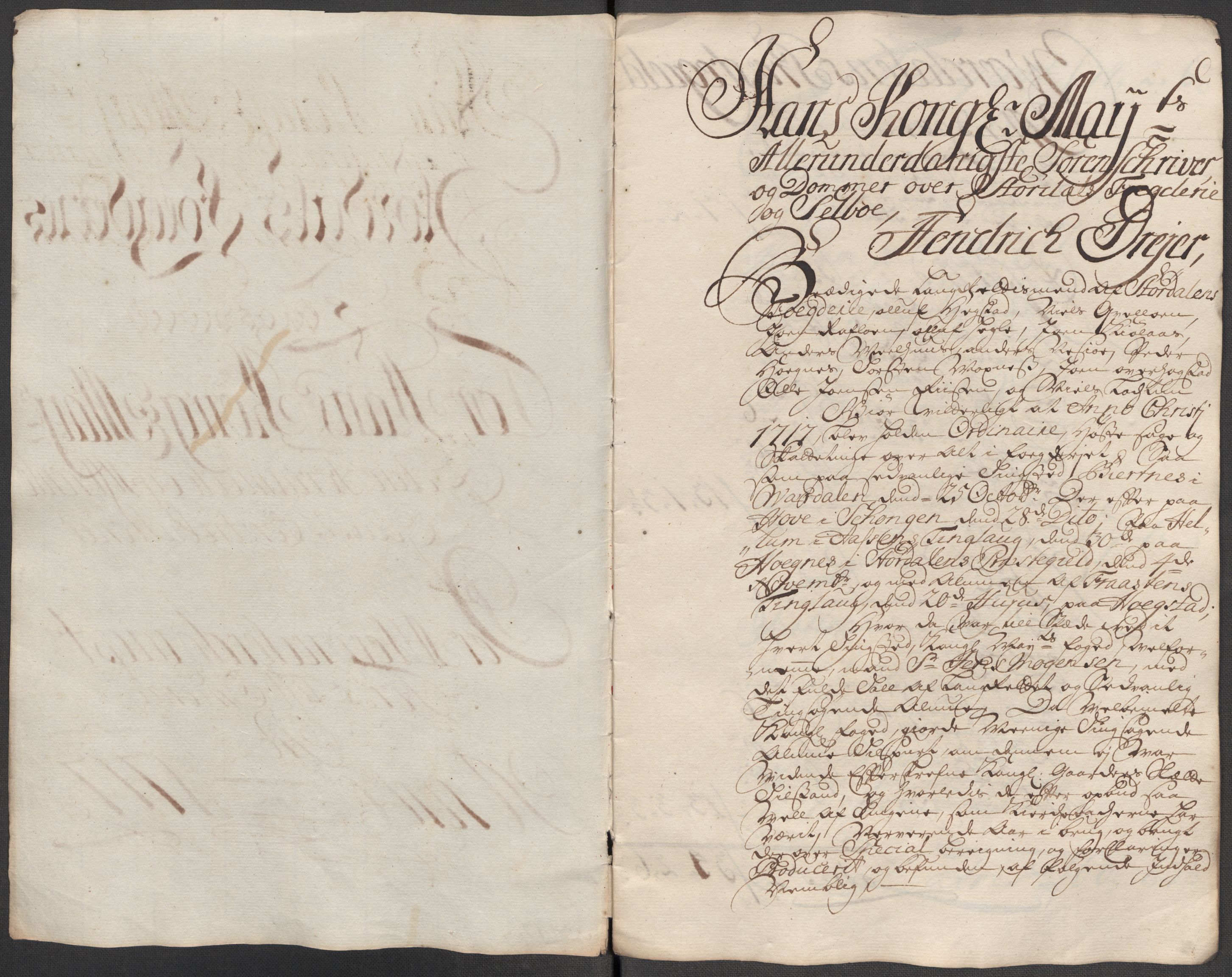 Rentekammeret inntil 1814, Reviderte regnskaper, Fogderegnskap, AV/RA-EA-4092/R62/L4207: Fogderegnskap Stjørdal og Verdal, 1717, p. 298