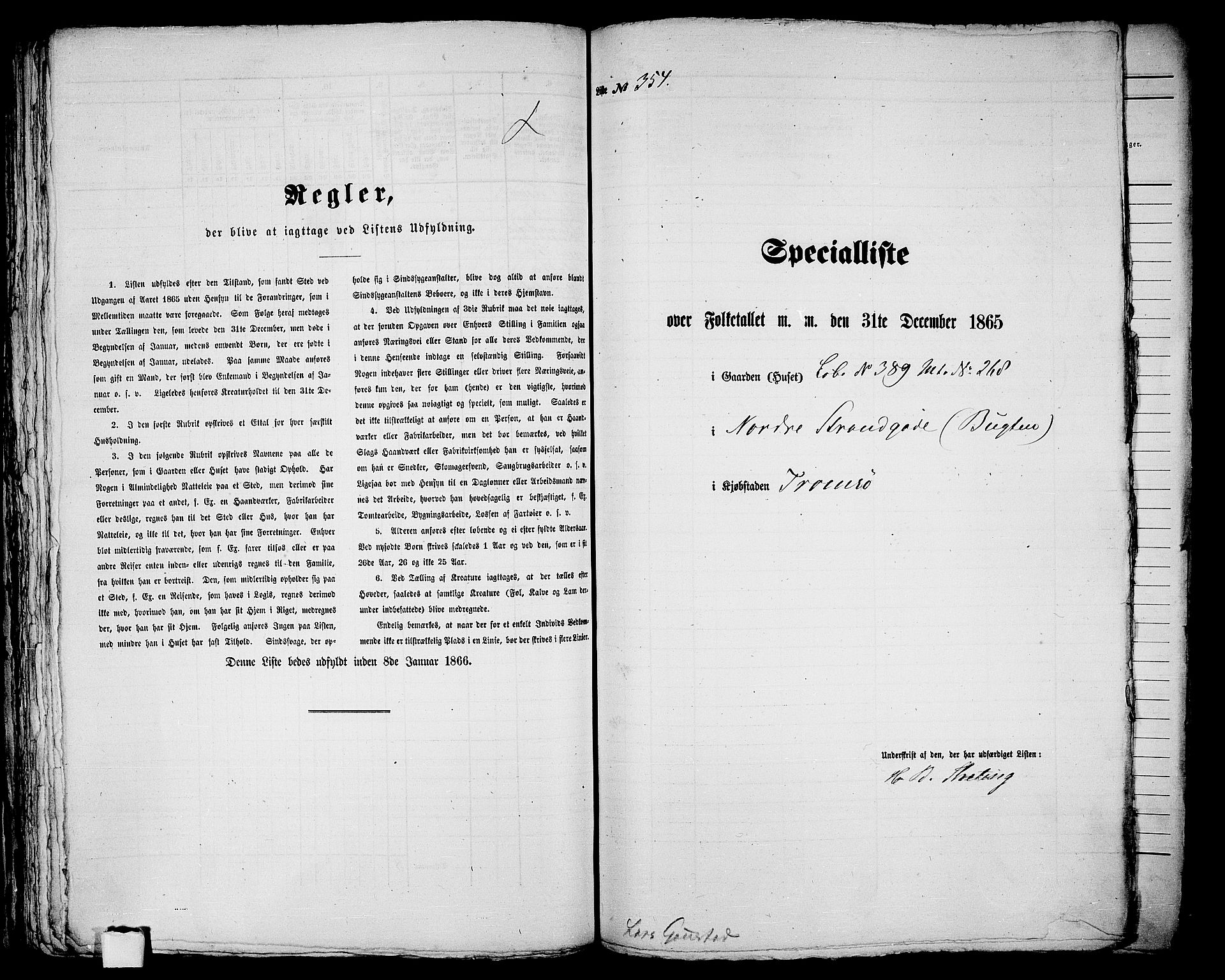 RA, 1865 census for Tromsø, 1865, p. 725