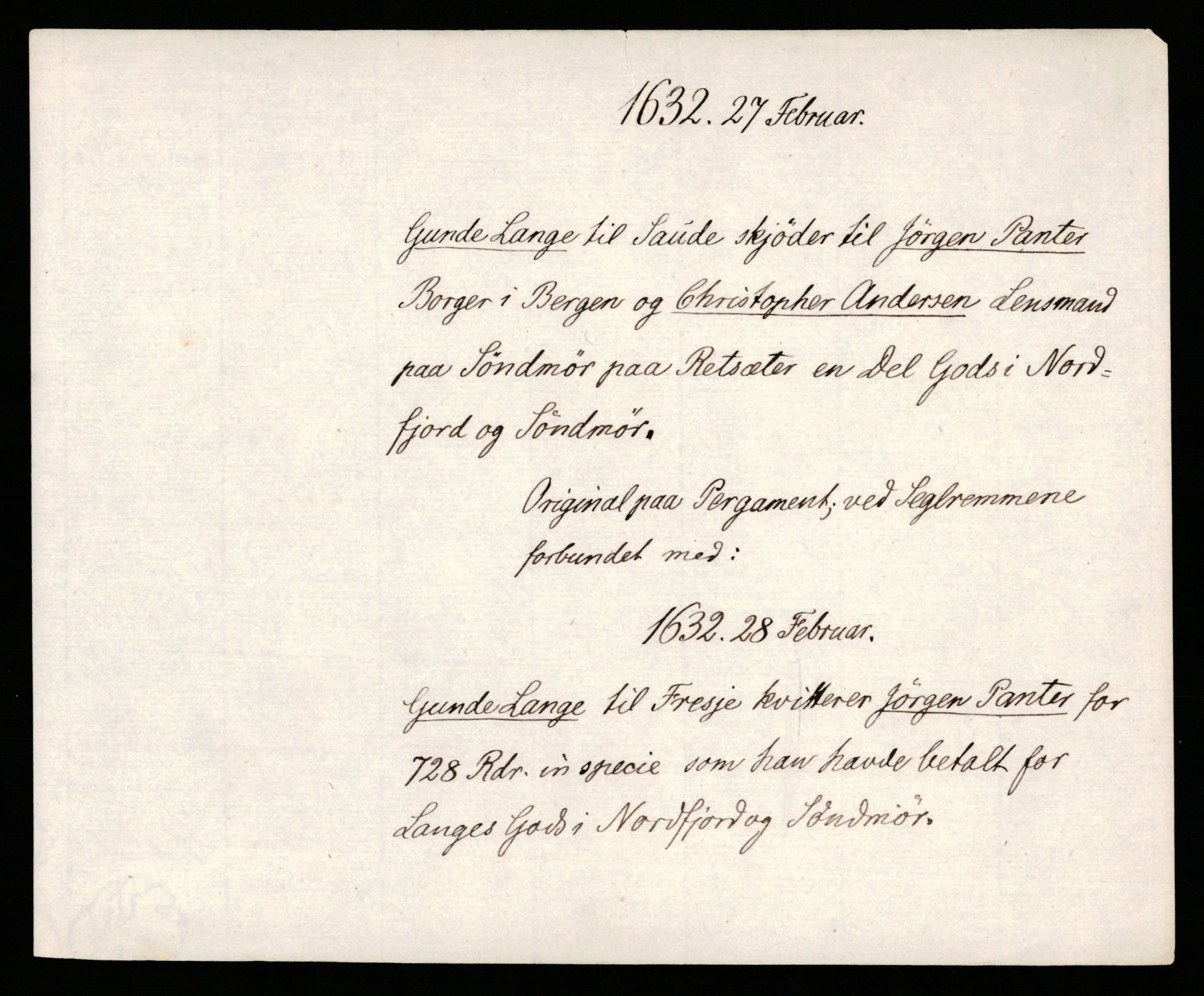 Riksarkivets diplomsamling, AV/RA-EA-5965/F35/F35b/L0007: Riksarkivets diplomer, seddelregister, 1625-1634, p. 453