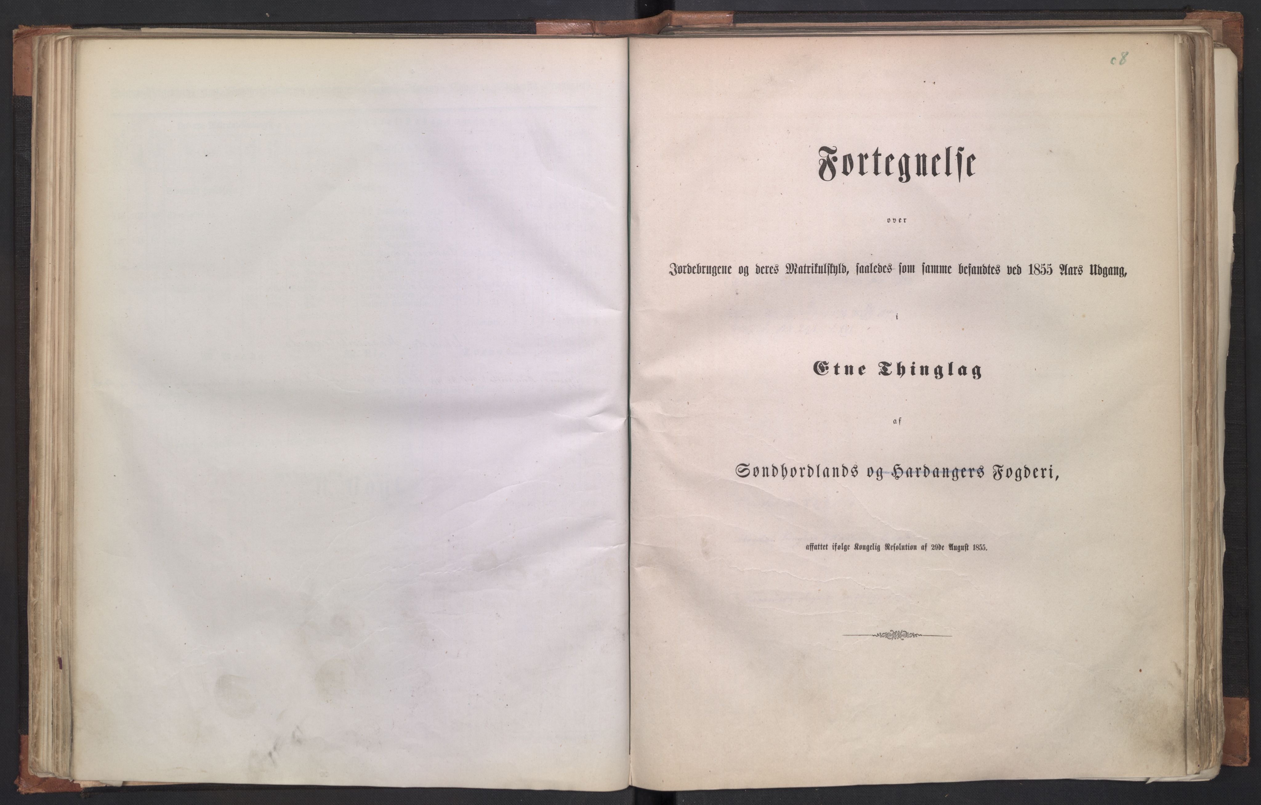 Rygh, RA/PA-0034/F/Fb/L0011: Matrikkelen for 1838 - Søndre Bergenhus amt (Hordaaland fylke), 1838