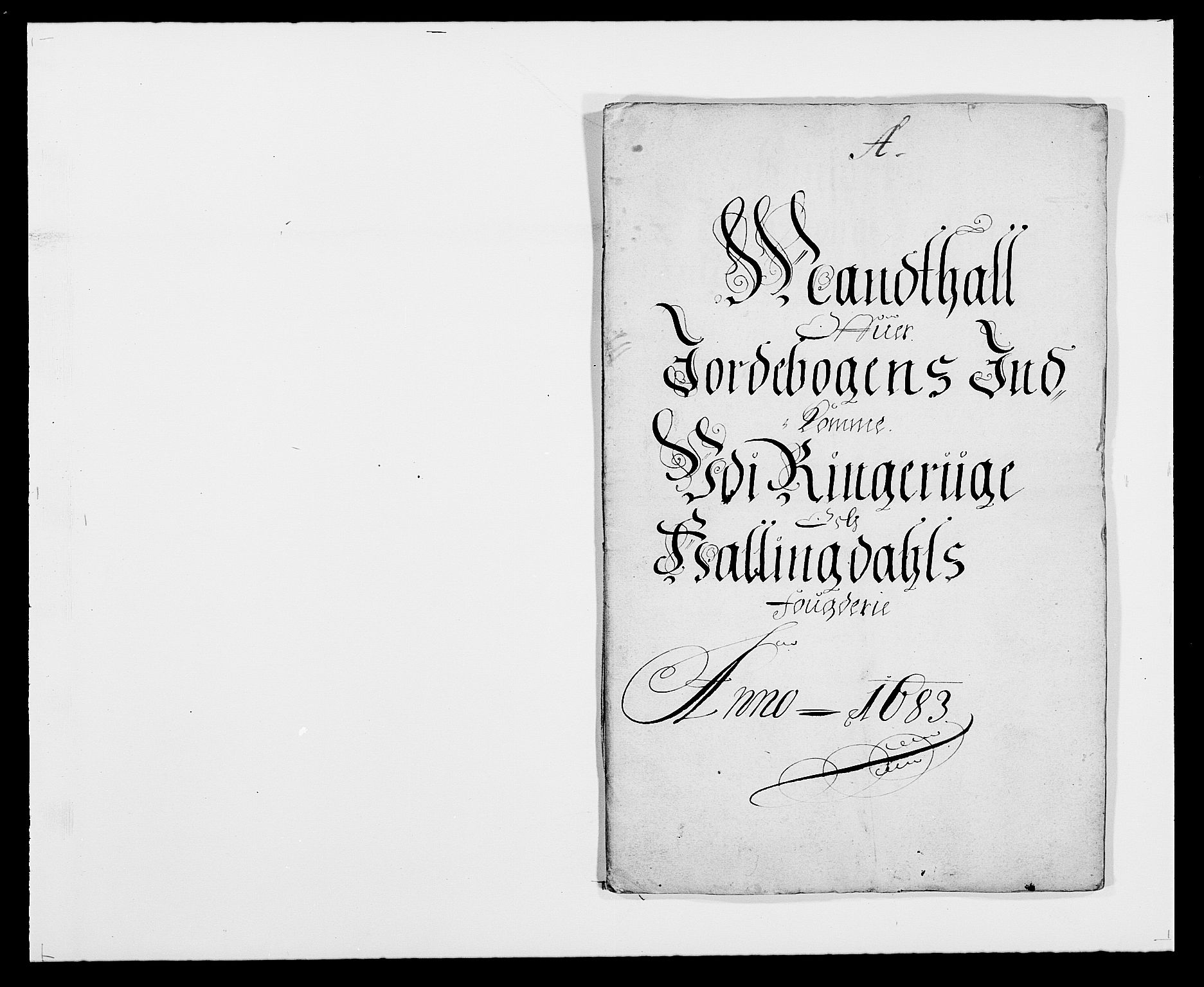 Rentekammeret inntil 1814, Reviderte regnskaper, Fogderegnskap, RA/EA-4092/R21/L1446: Fogderegnskap Ringerike og Hallingdal, 1683-1686, p. 6