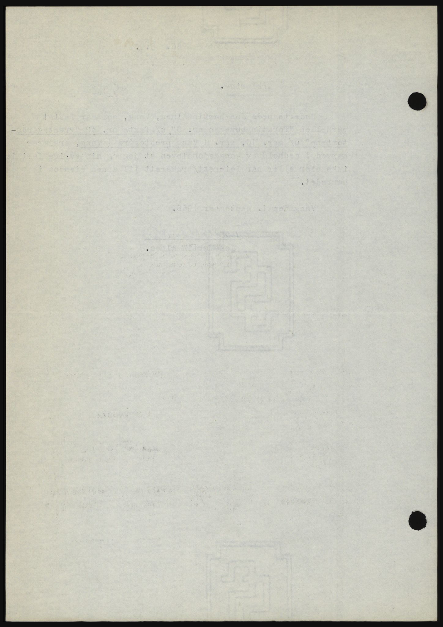 Nord-Hedmark sorenskriveri, SAH/TING-012/H/Hc/L0024: Mortgage book no. 24, 1966-1966, Diary no: : 3866/1966