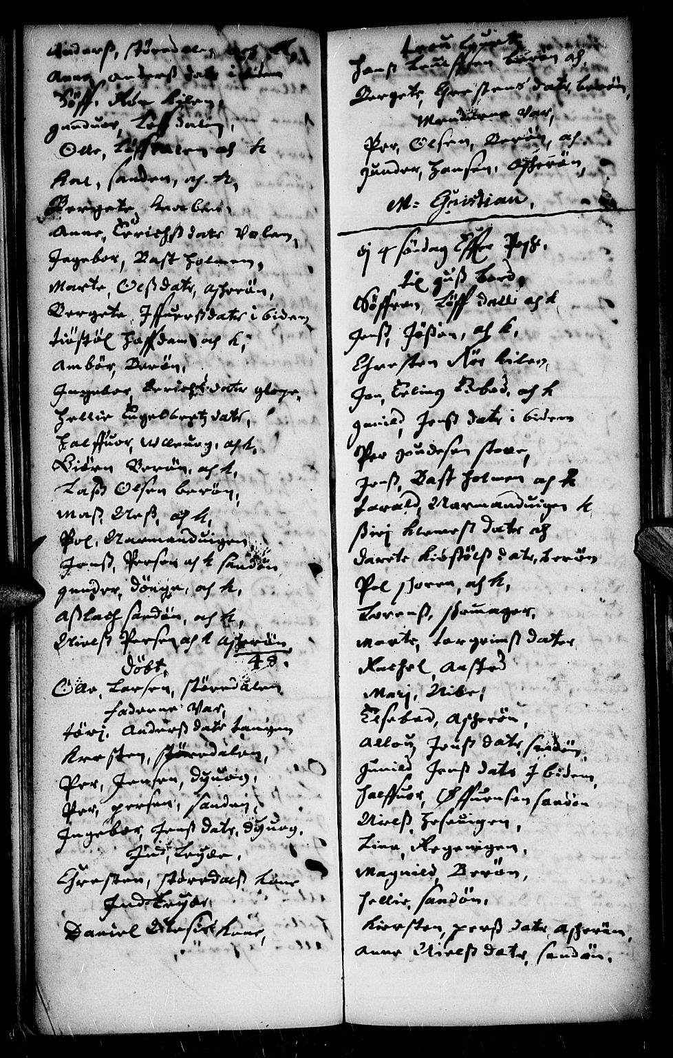 Dypvåg sokneprestkontor, AV/SAK-1111-0007/F/Fb/Fba/L0002: Parish register (copy) no. B 2, 1707-1721, p. 141