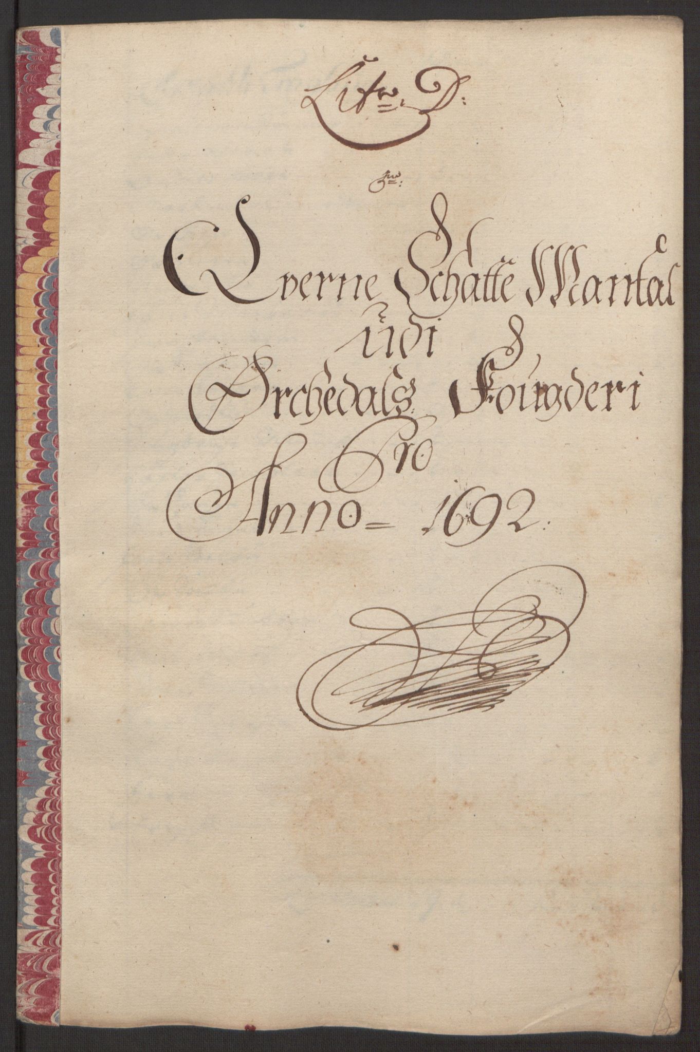Rentekammeret inntil 1814, Reviderte regnskaper, Fogderegnskap, RA/EA-4092/R58/L3937: Fogderegnskap Orkdal, 1691-1692, p. 236