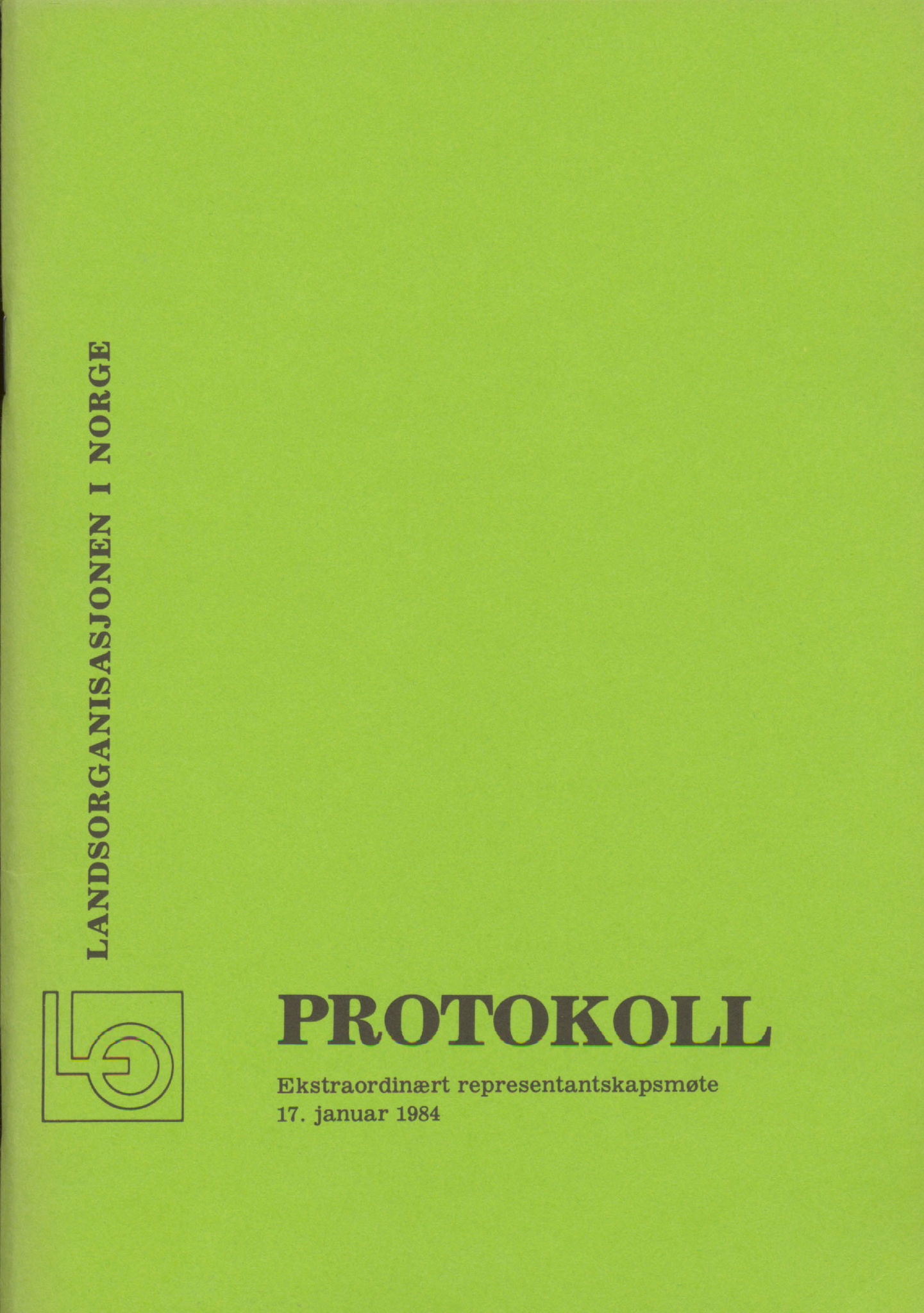 Landsorganisasjonen i Norge, AAB/ARK-1579, 1978-1992, p. 475
