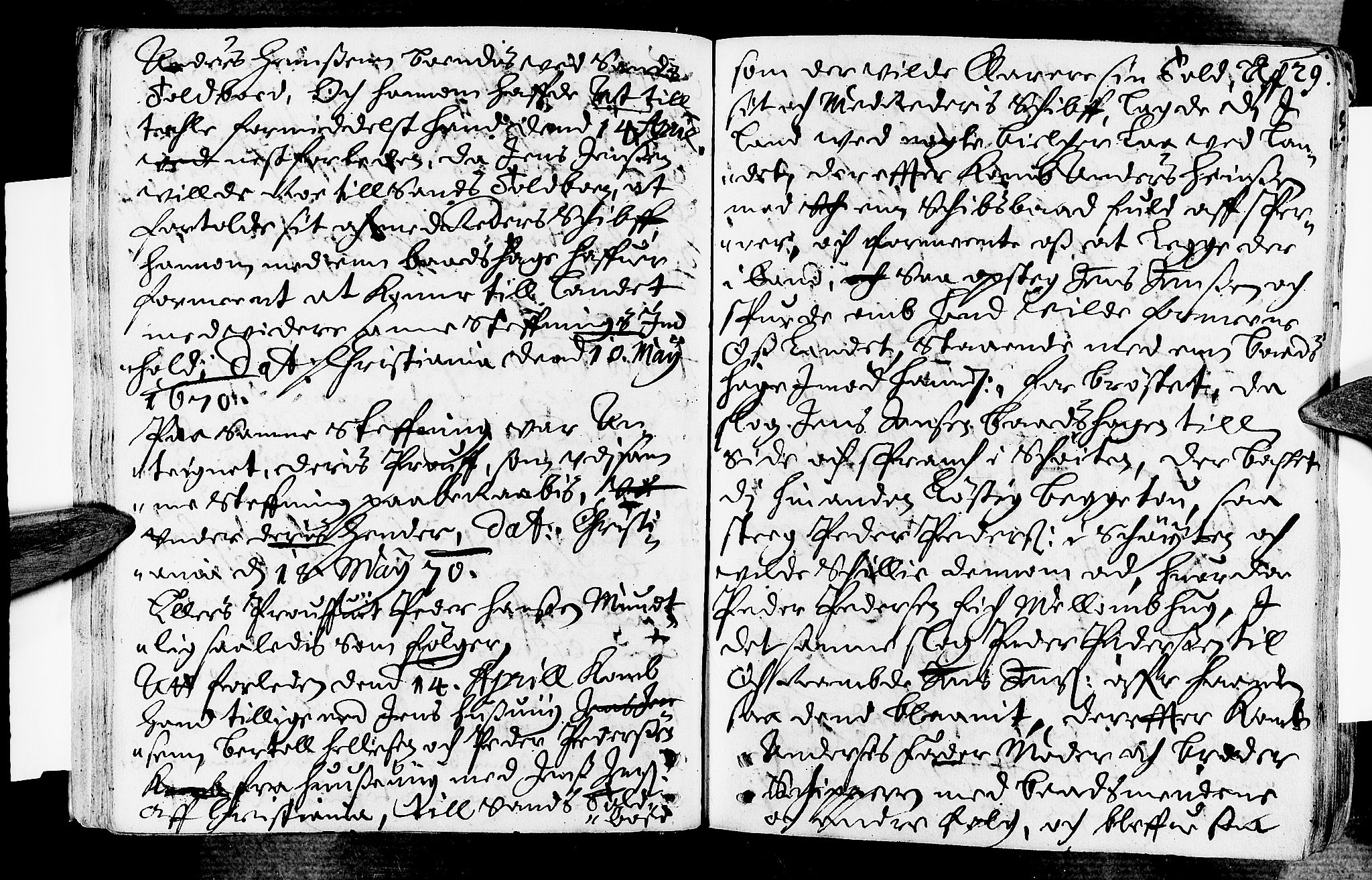 Lier, Røyken og Hurum sorenskriveri, SAKO/A-89/F/Fa/L0011: Tingbok, 1670, p. 29