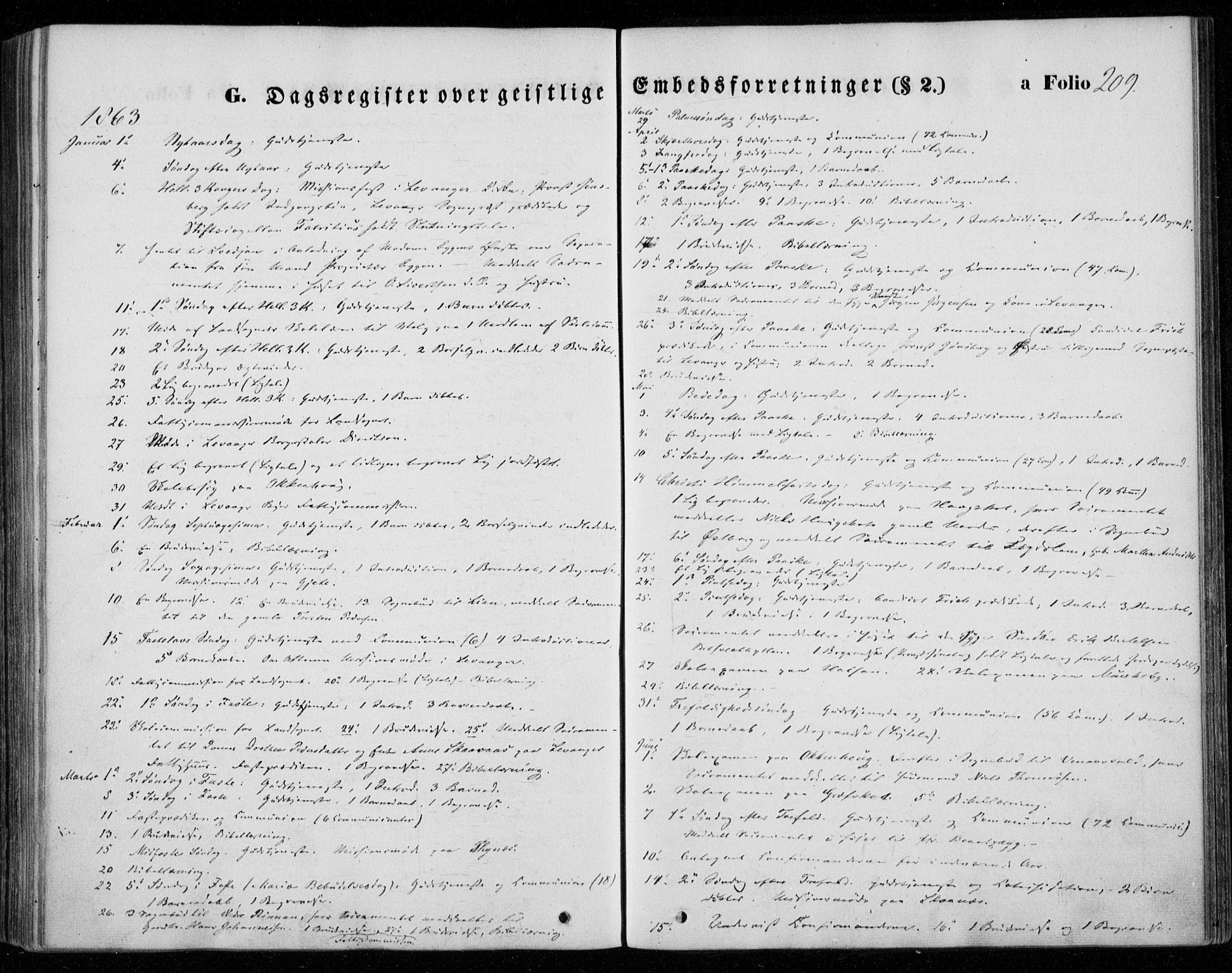 Ministerialprotokoller, klokkerbøker og fødselsregistre - Nord-Trøndelag, AV/SAT-A-1458/720/L0184: Parish register (official) no. 720A02 /1, 1855-1863, p. 209