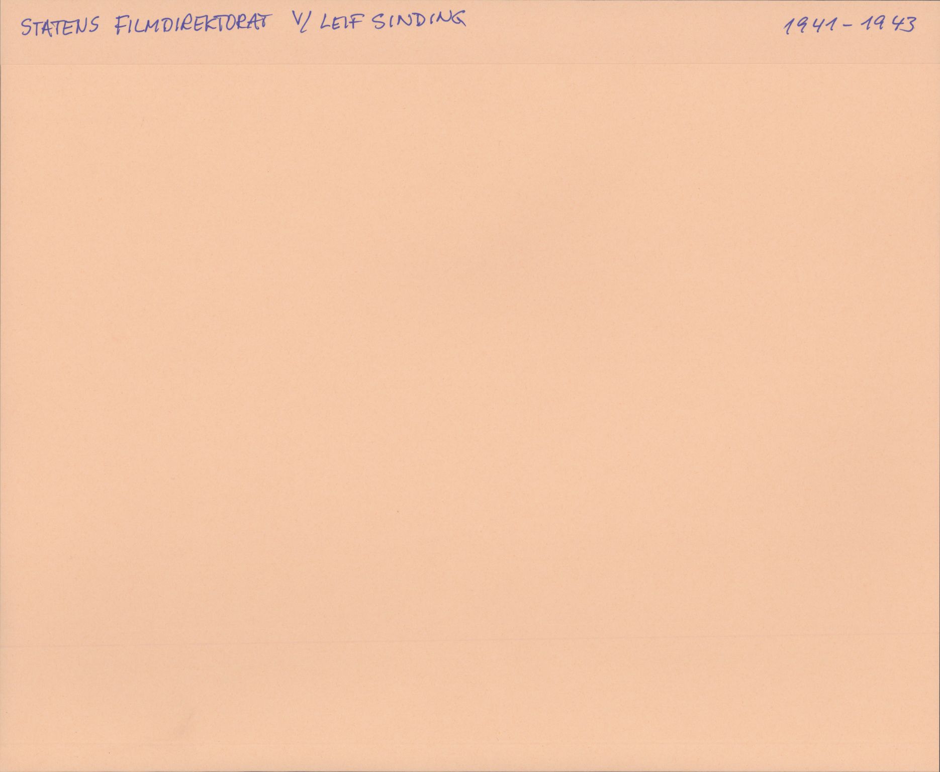 Tyske arkiver, Reichskommissariat, AV/RA-RAFA-2174/E/Ei/L0002/0005: Dokumentsamling / Dokumenter etter Leif Sinding, Statens Filmdirektorat , 1941-1943, p. 786