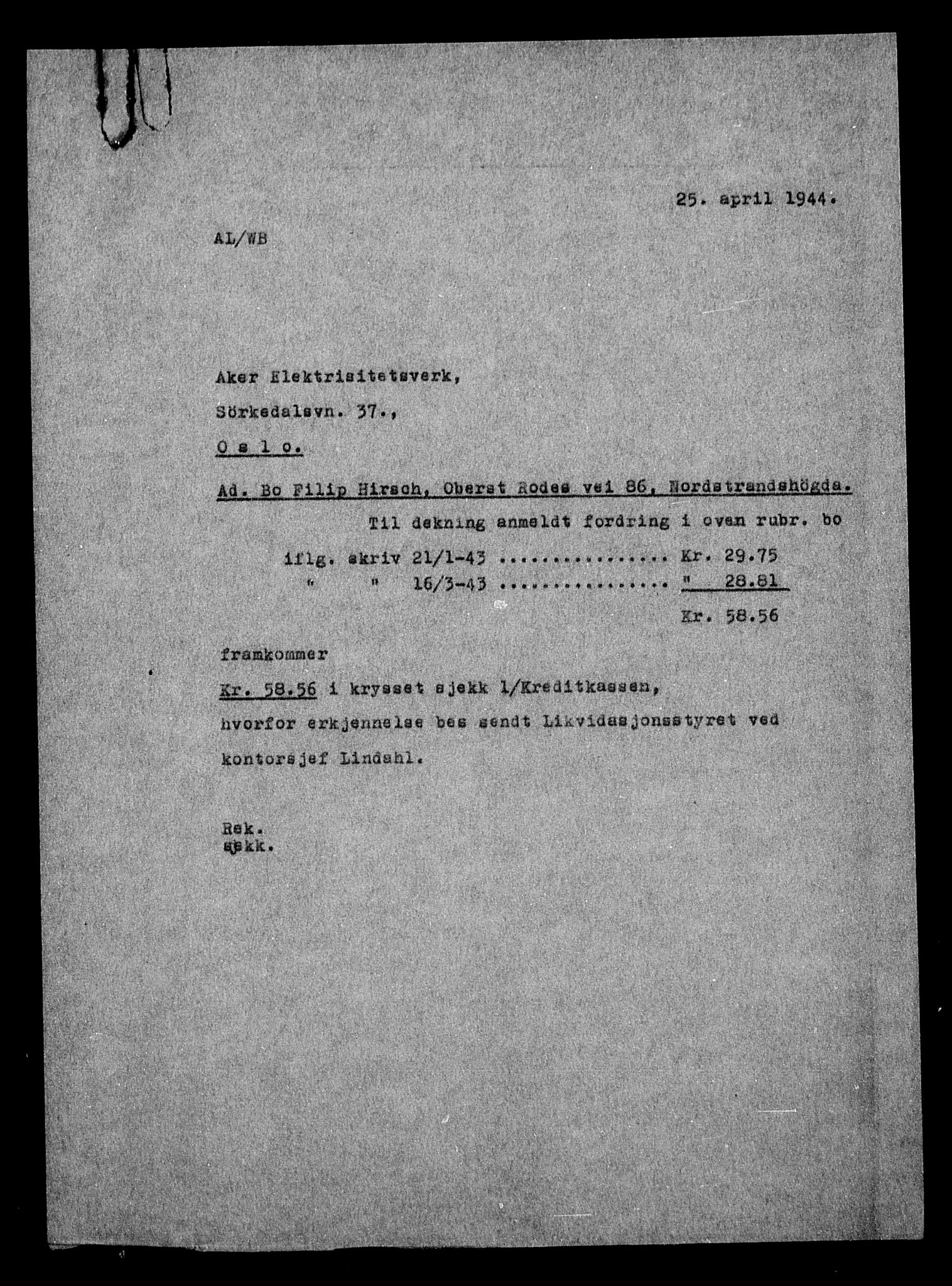 Justisdepartementet, Tilbakeføringskontoret for inndratte formuer, AV/RA-S-1564/H/Hc/Hcc/L0943: --, 1945-1947, p. 473