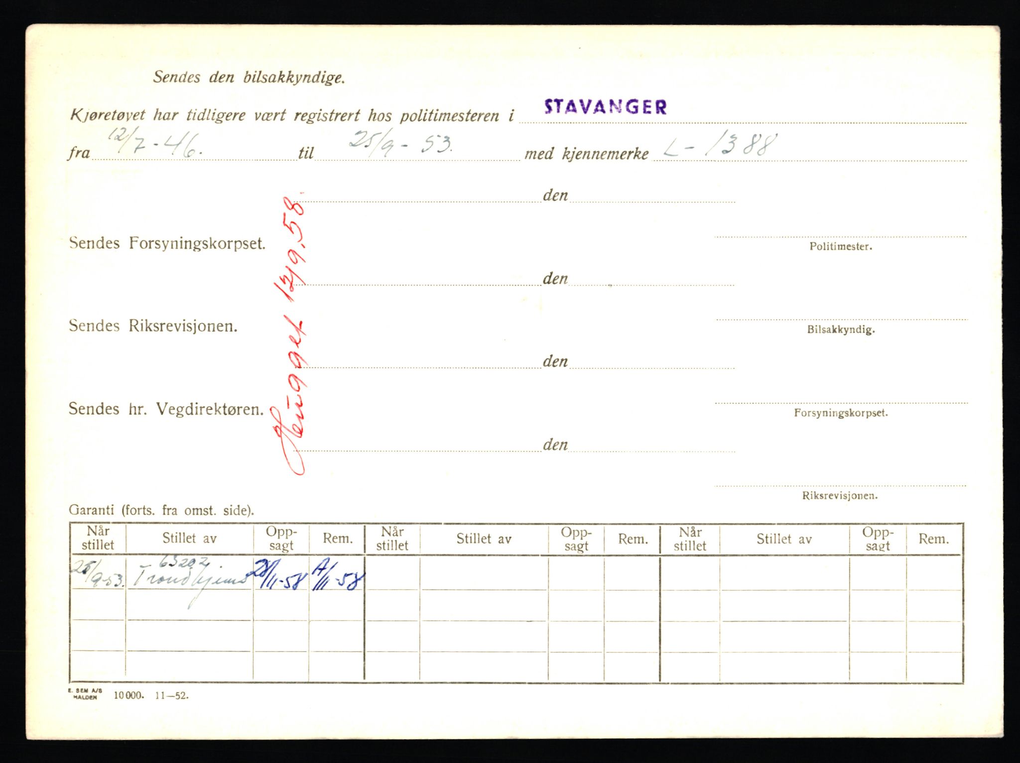 Stavanger trafikkstasjon, AV/SAST-A-101942/0/F/L0045: L-27000 - L-27799, 1930-1971, p. 1320