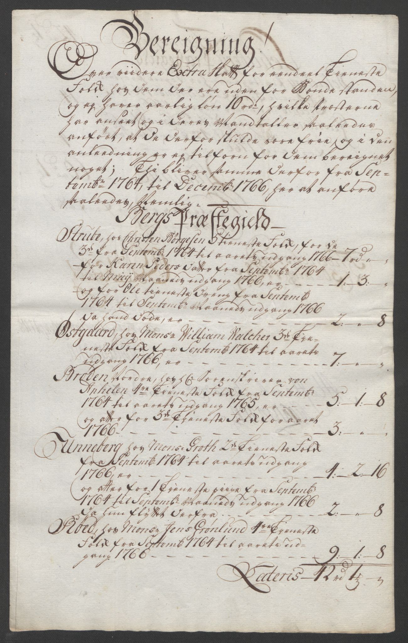 Rentekammeret inntil 1814, Reviderte regnskaper, Fogderegnskap, AV/RA-EA-4092/R01/L0097: Ekstraskatten Idd og Marker, 1756-1767, p. 321