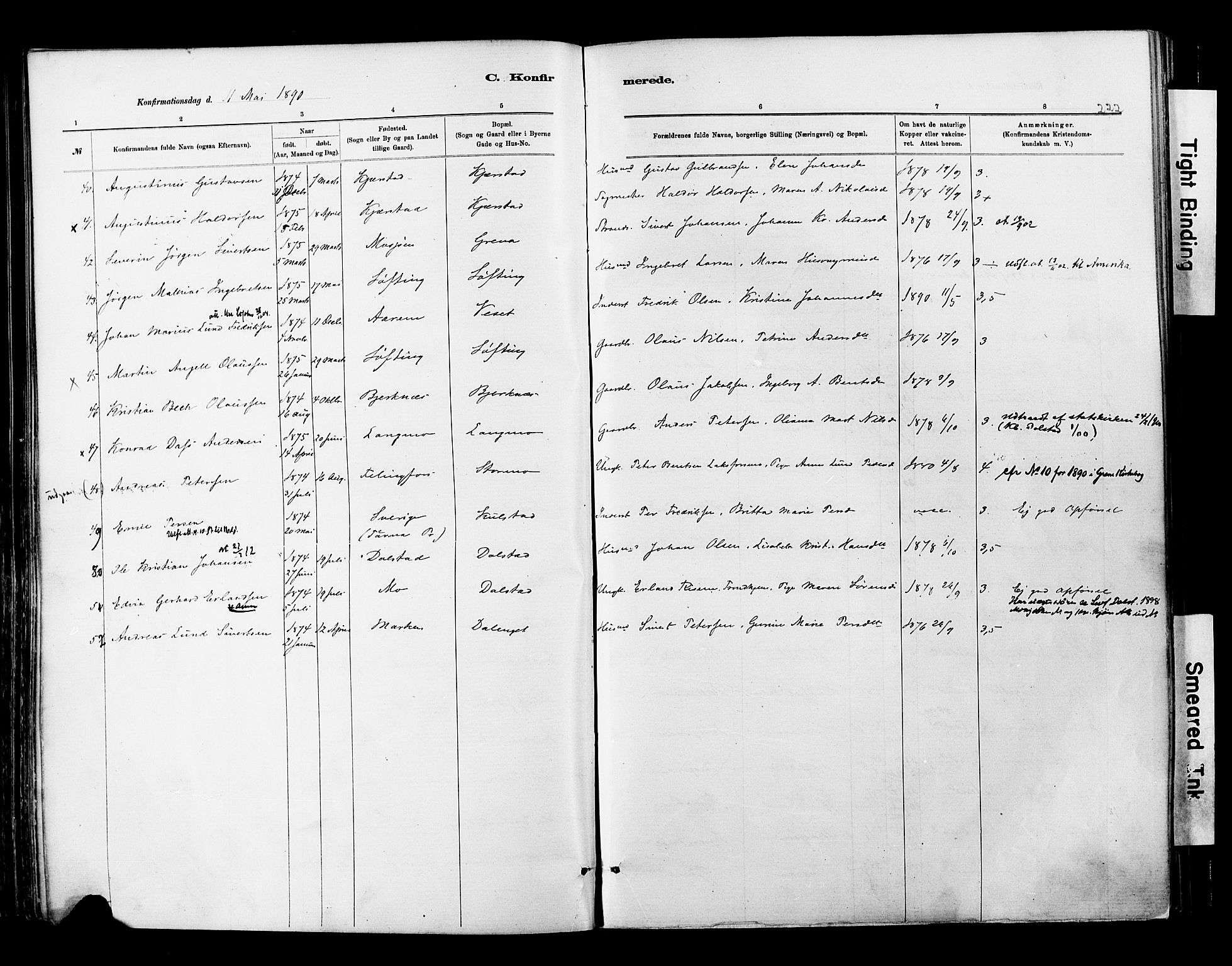 Ministerialprotokoller, klokkerbøker og fødselsregistre - Nordland, AV/SAT-A-1459/820/L0295: Parish register (official) no. 820A16, 1880-1896, p. 222