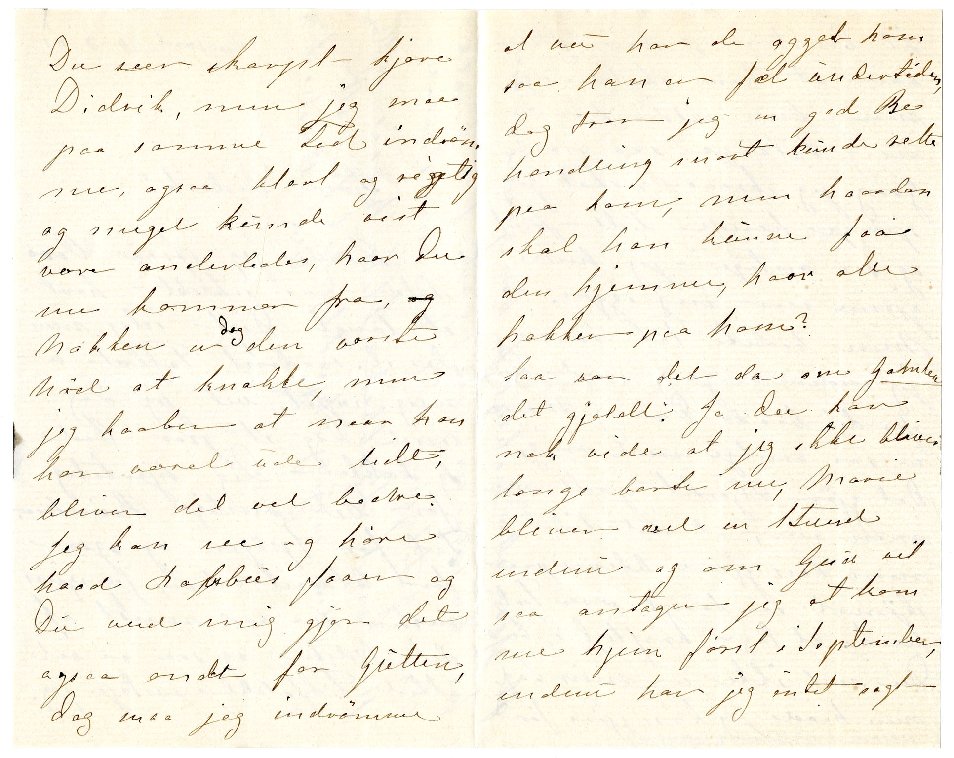 Diderik Maria Aalls brevsamling, NF/Ark-1023/F/L0002: D.M. Aalls brevsamling. B - C, 1799-1889, p. 211