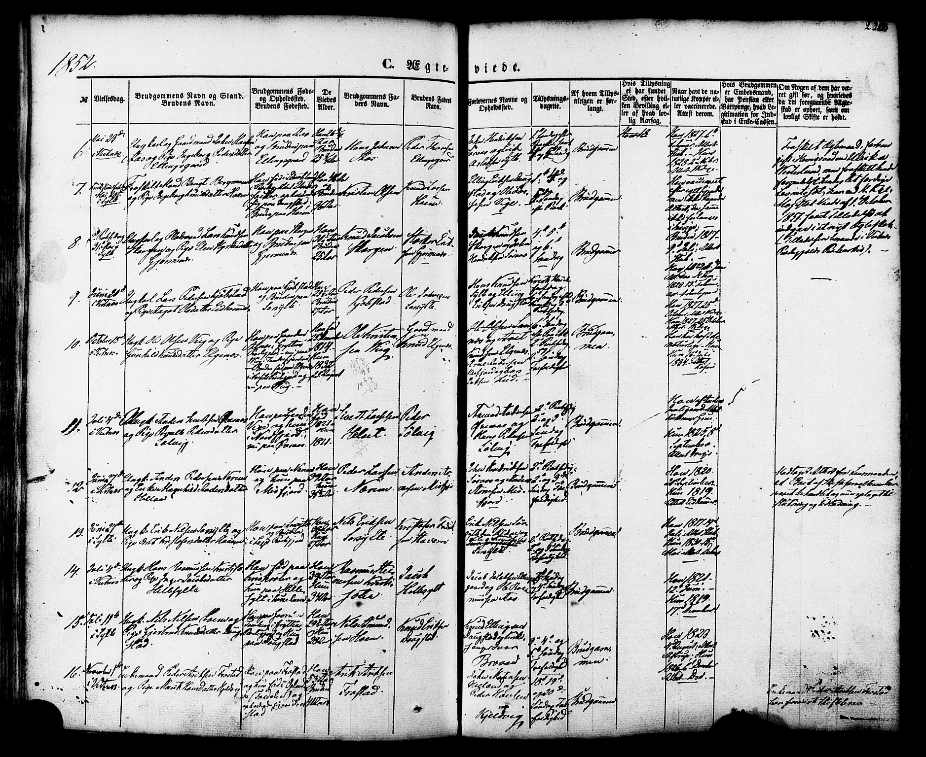 Ministerialprotokoller, klokkerbøker og fødselsregistre - Møre og Romsdal, AV/SAT-A-1454/539/L0529: Parish register (official) no. 539A02, 1848-1872, p. 220