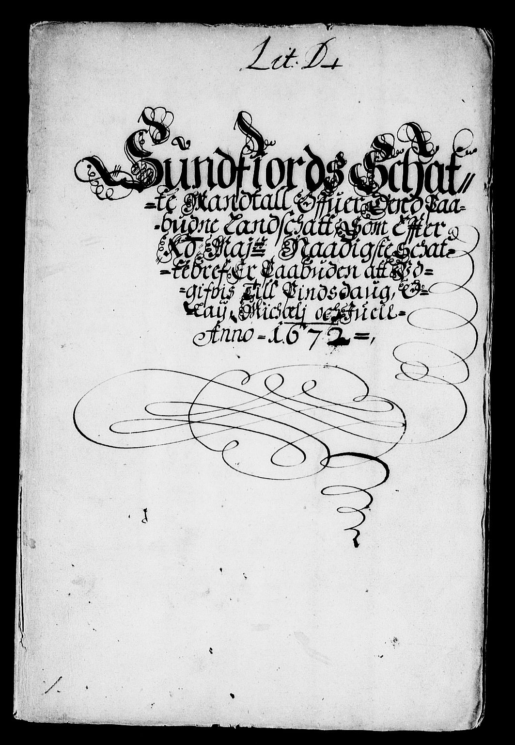 Rentekammeret inntil 1814, Reviderte regnskaper, Stiftamtstueregnskaper, Bergen stiftamt, RA/EA-6043/R/Rc/L0034: Bergen stiftamt, 1664-1672