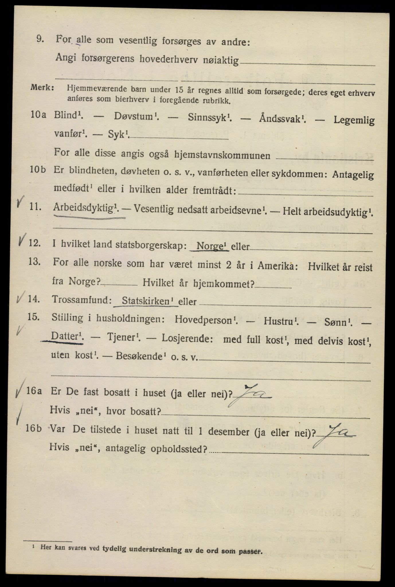 SAO, 1920 census for Kristiania, 1920, p. 181800