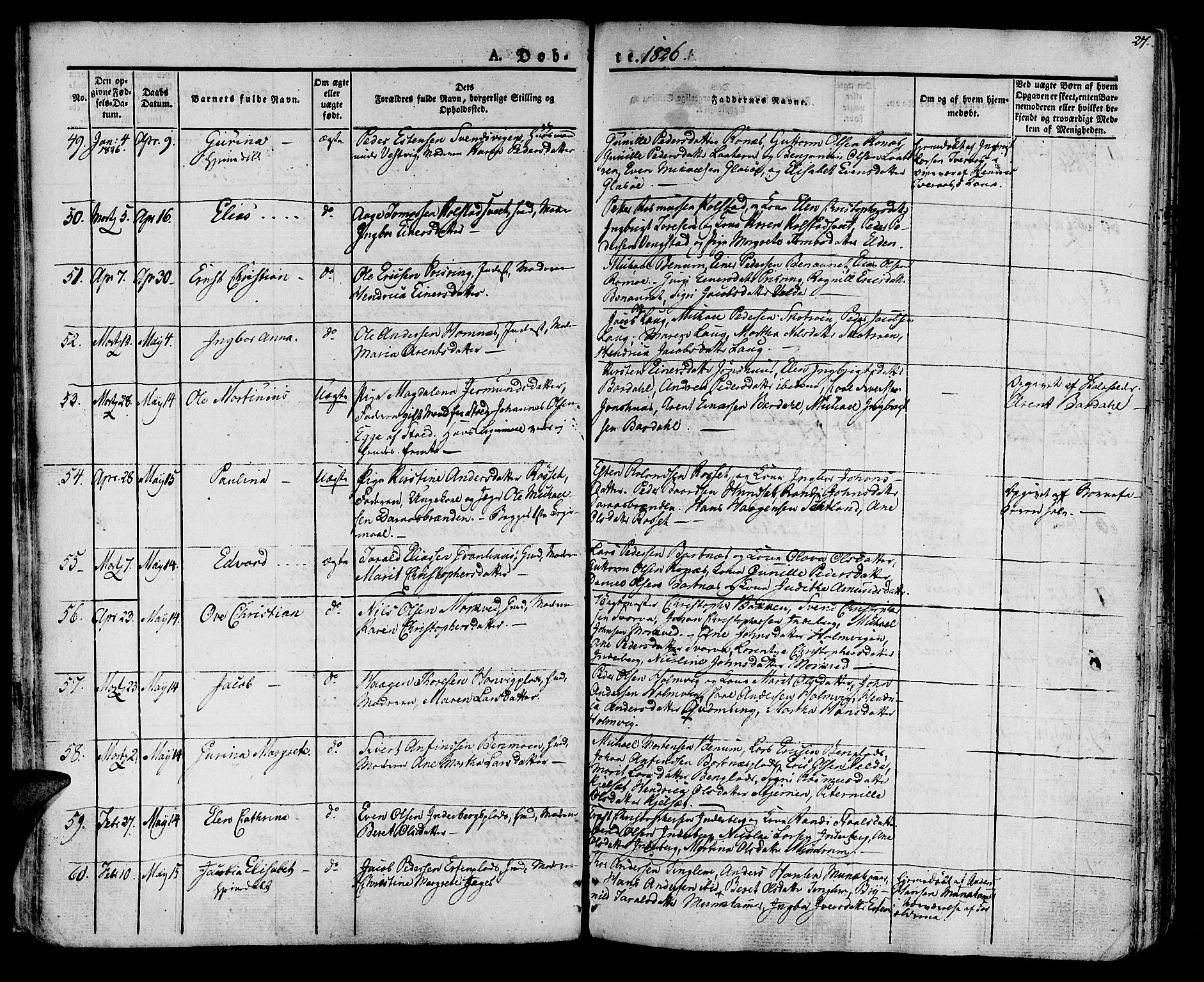 Ministerialprotokoller, klokkerbøker og fødselsregistre - Nord-Trøndelag, AV/SAT-A-1458/741/L0390: Parish register (official) no. 741A04, 1822-1836, p. 27