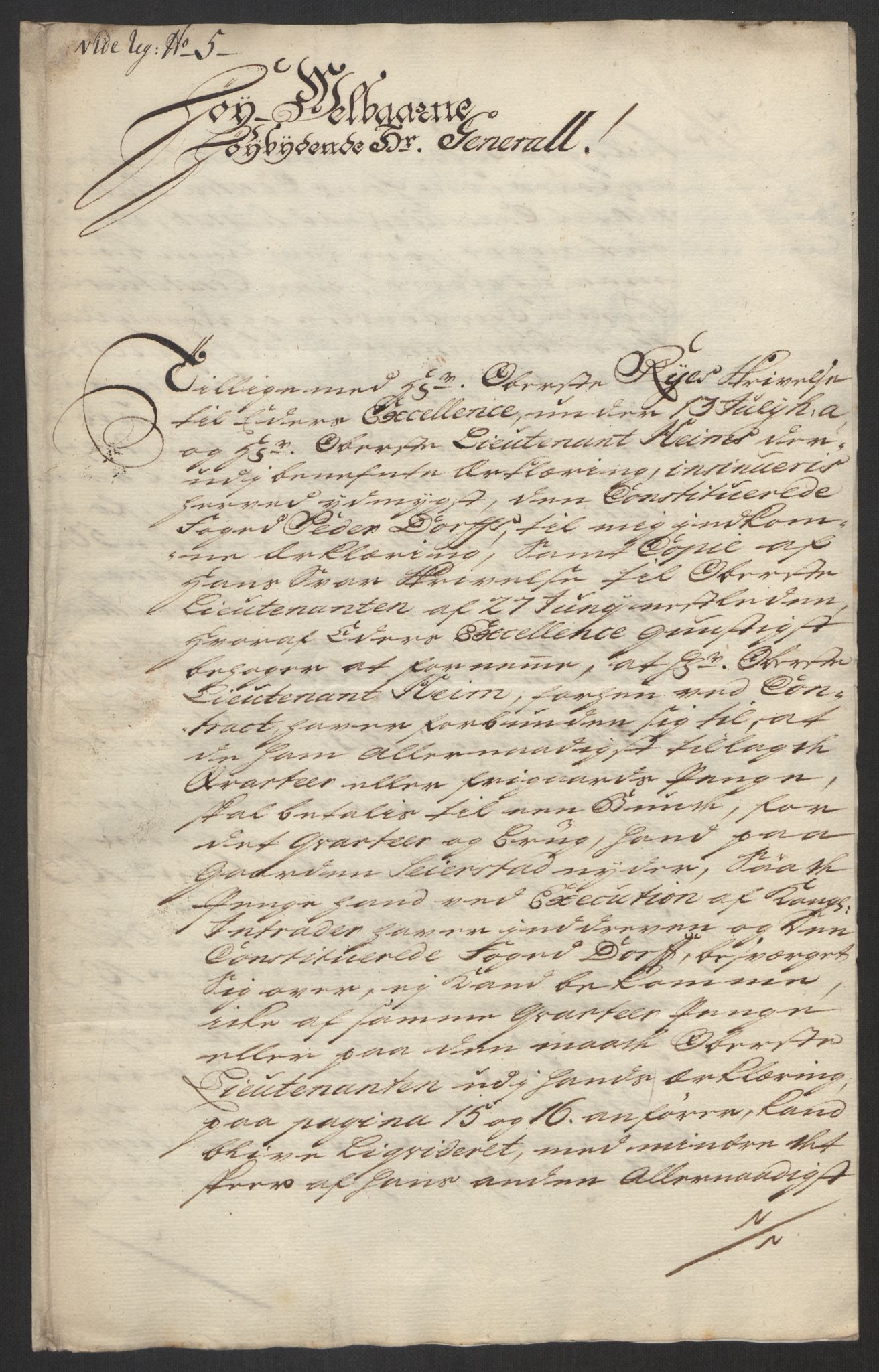 Kommanderende general (KG I) med Det norske krigsdirektorium, AV/RA-EA-5419/D/L0062: Stattholderens, stiftamtmenns og amtmenns brev, 1741-1745, p. 15