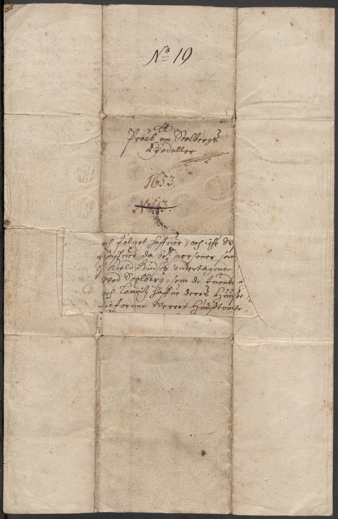 Riksarkivets diplomsamling, AV/RA-EA-5965/F15/L0011: Prestearkiv - Hedmark, 1575-1735, p. 121